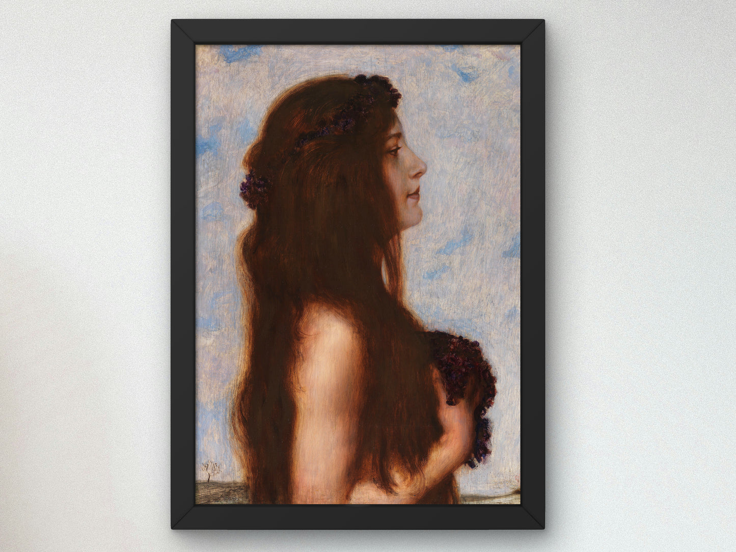 Spring by Franz von Stuck 1900, Wall Art Print, Fine Art Reproduction, Museum Quality Decor, Poster