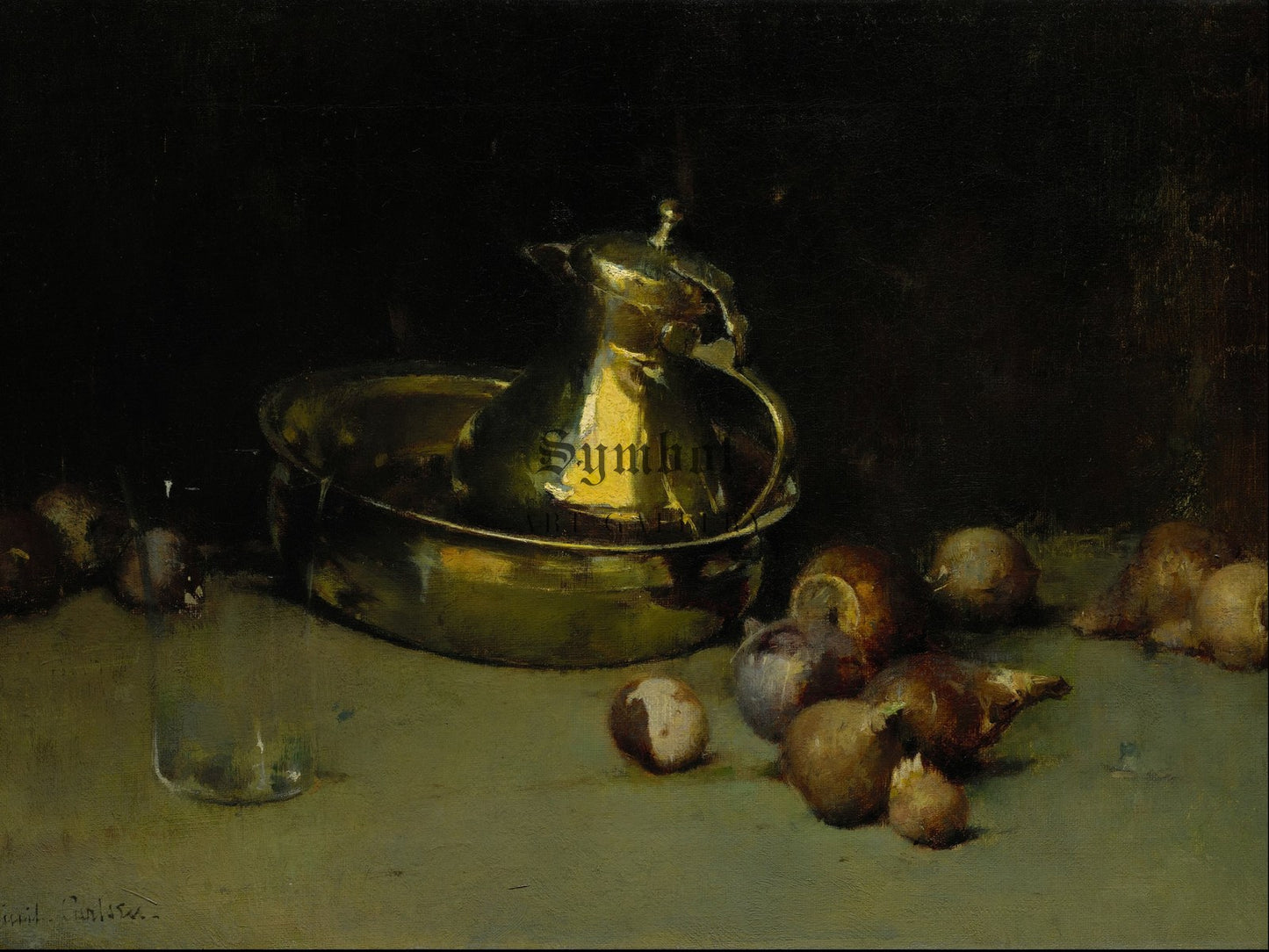 Still Life by Emil Carlsen 1890, Wall Art Print, Fine Art Reproduction, Museum Quality Decor, Poster