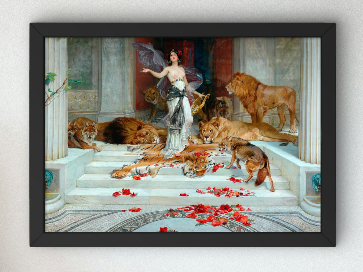 Circe by Wright Barker 1889, Wall Art Print, Fine Art Reproduction, Museum Quality Decor, Poster