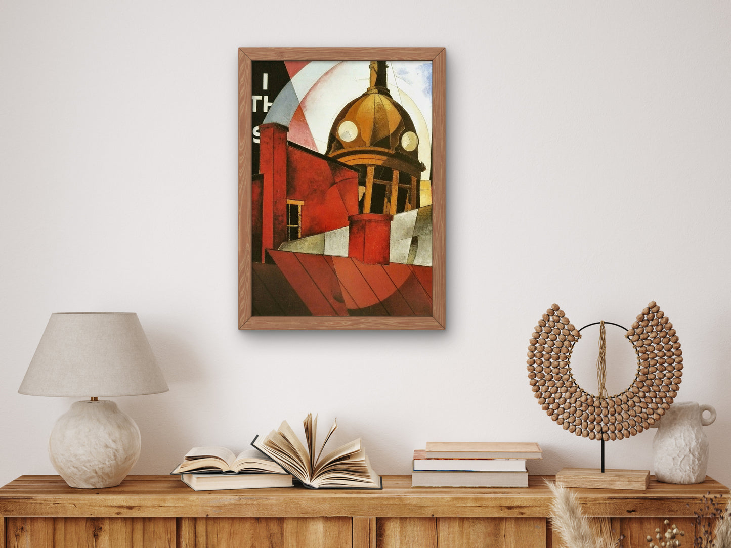 Welcome to Our City by Charles Demuth 1921, Wall Art Print, Fine Art Reproduction, Museum Quality Decor, Poster