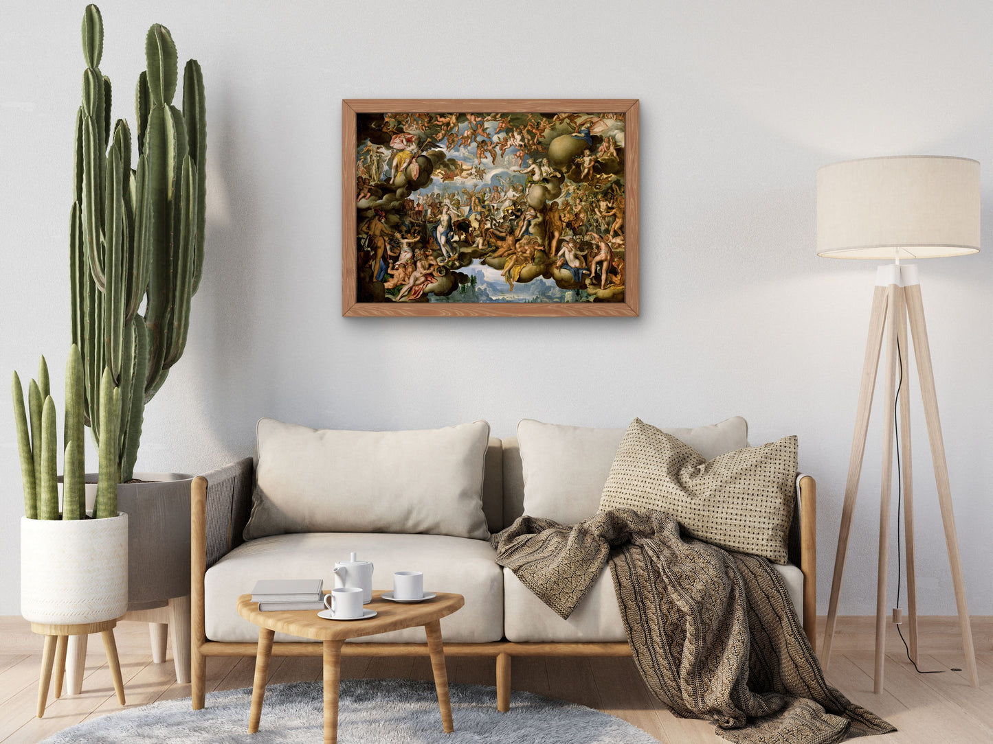 Marriage of Peleus and Thetis by Joachim Wtewael 1602, Wall Art Print, Fine Art Reproduction, Museum Quality Decor, Poster