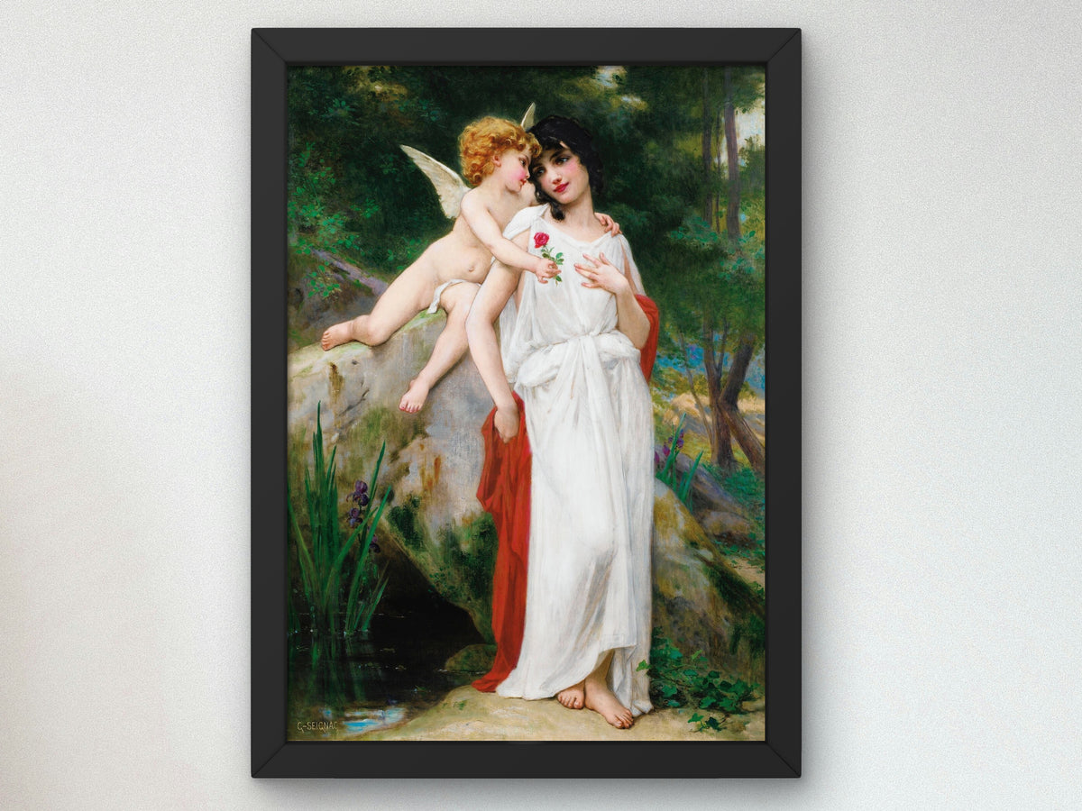 First Love by Guillaume Seignac, Wall Art Print, Fine Art Reproduction, Museum Quality Decor, Poster