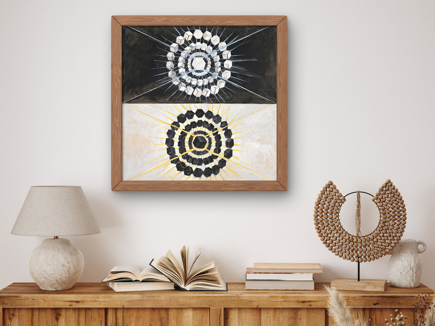Group IX SUW No. 8 The Swan No. 8 by Hilma af Klint 1915, Wall Art Print, Fine Art Reproduction, Museum Quality Decor, Poster
