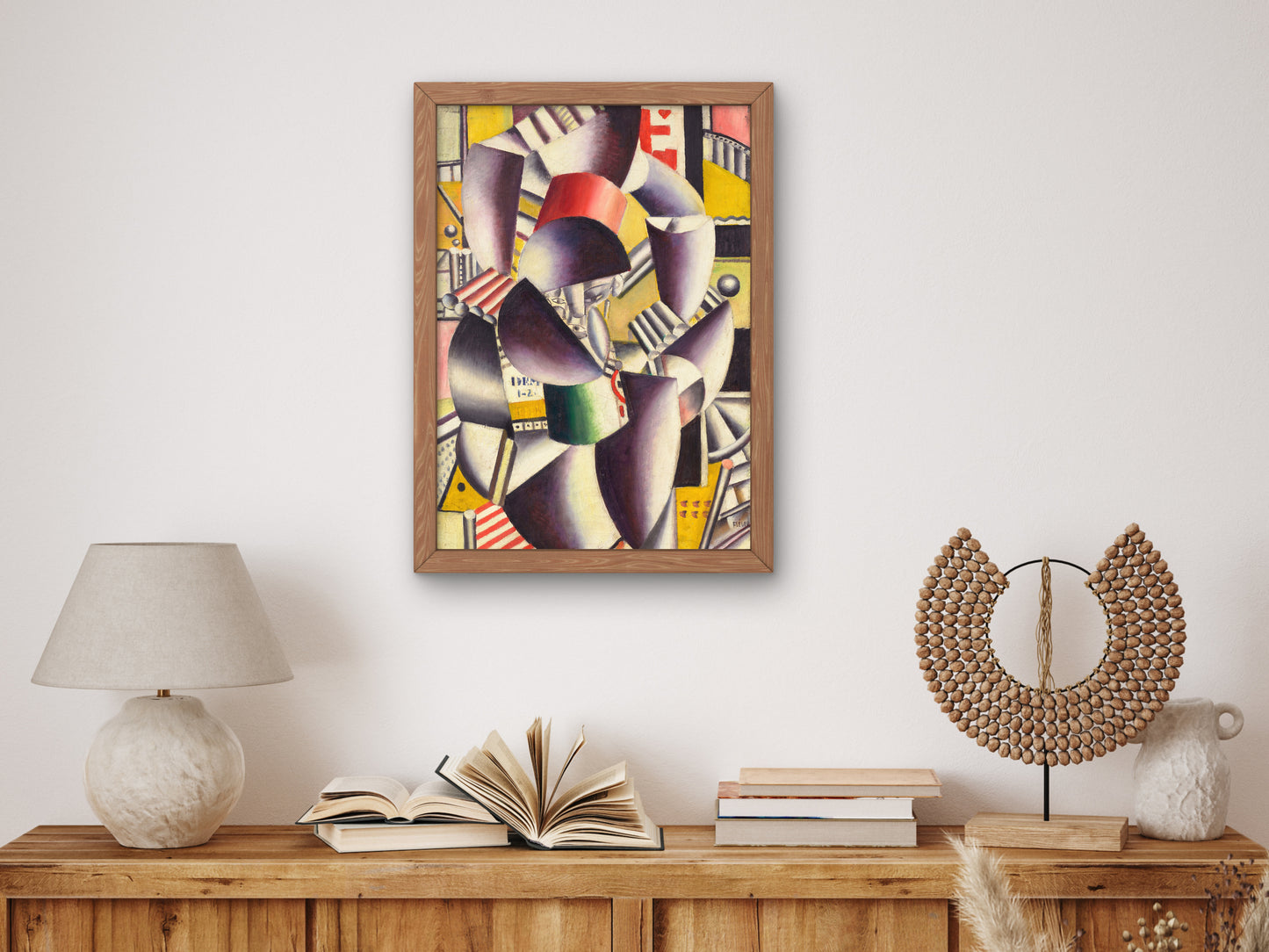 The Two Acrobats by Fernand Léger 1918, Wall Art Print, Fine Art Reproduction, Museum Quality Decor, Poster