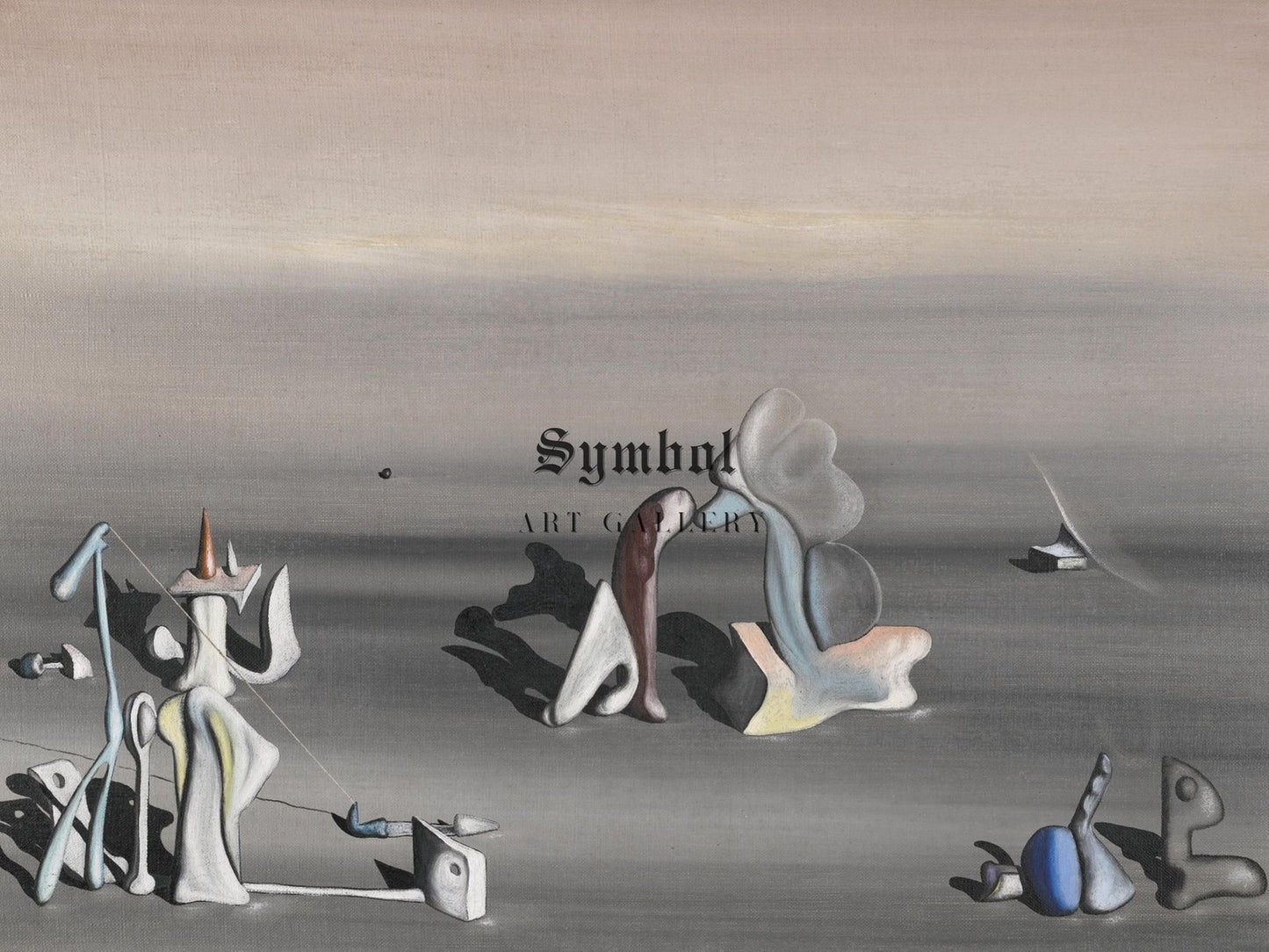 Certitude by Yves Tanguy, 1939, Surrealism and Modern Art, fine art print