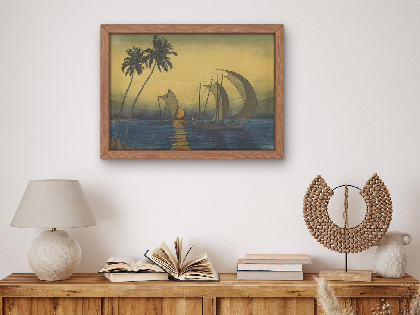 Ceylon by Charles W. Bartlett, 1916, Japanese Woodblock Prints, fine art print