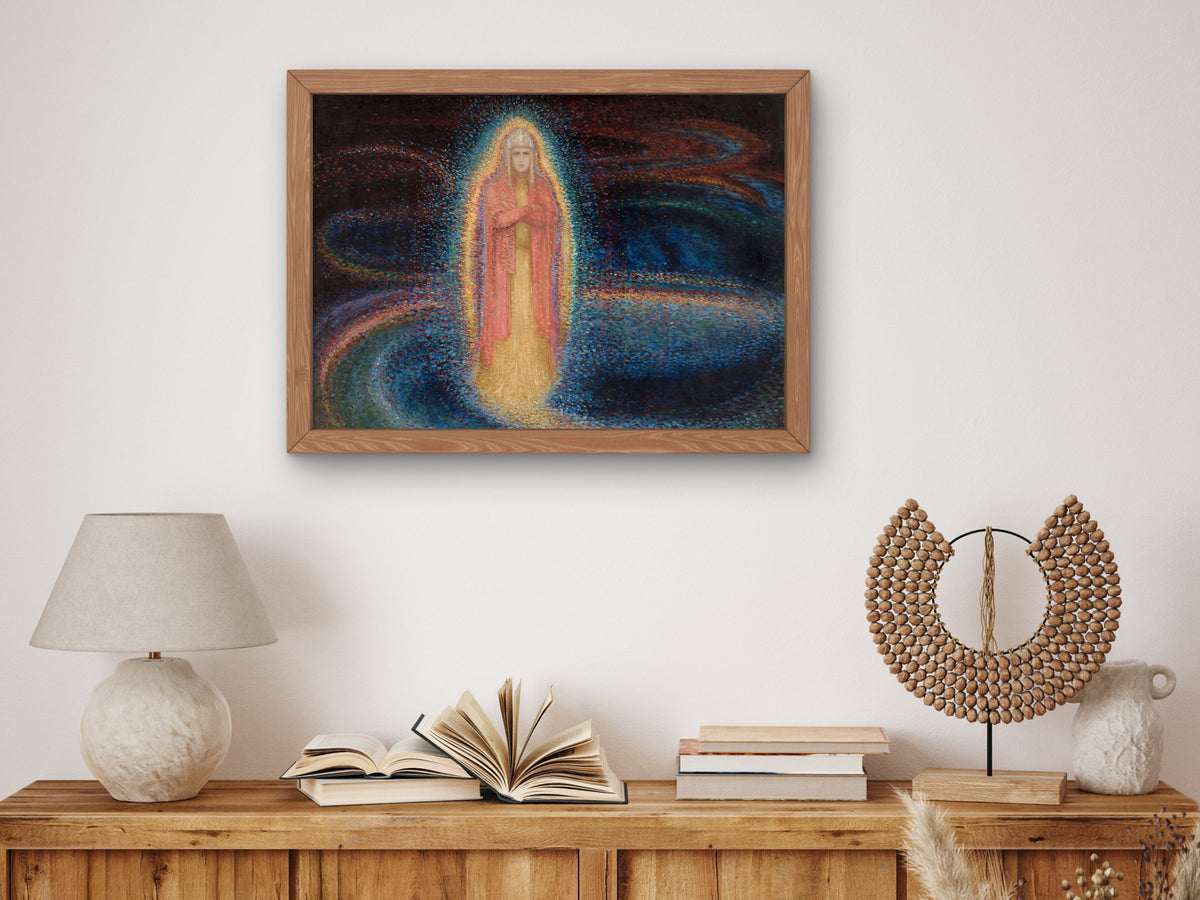 Descending by Franciszek Siedlecki, Wall Art Print, Fine Art Reproduction, Museum Quality Decor, Poster