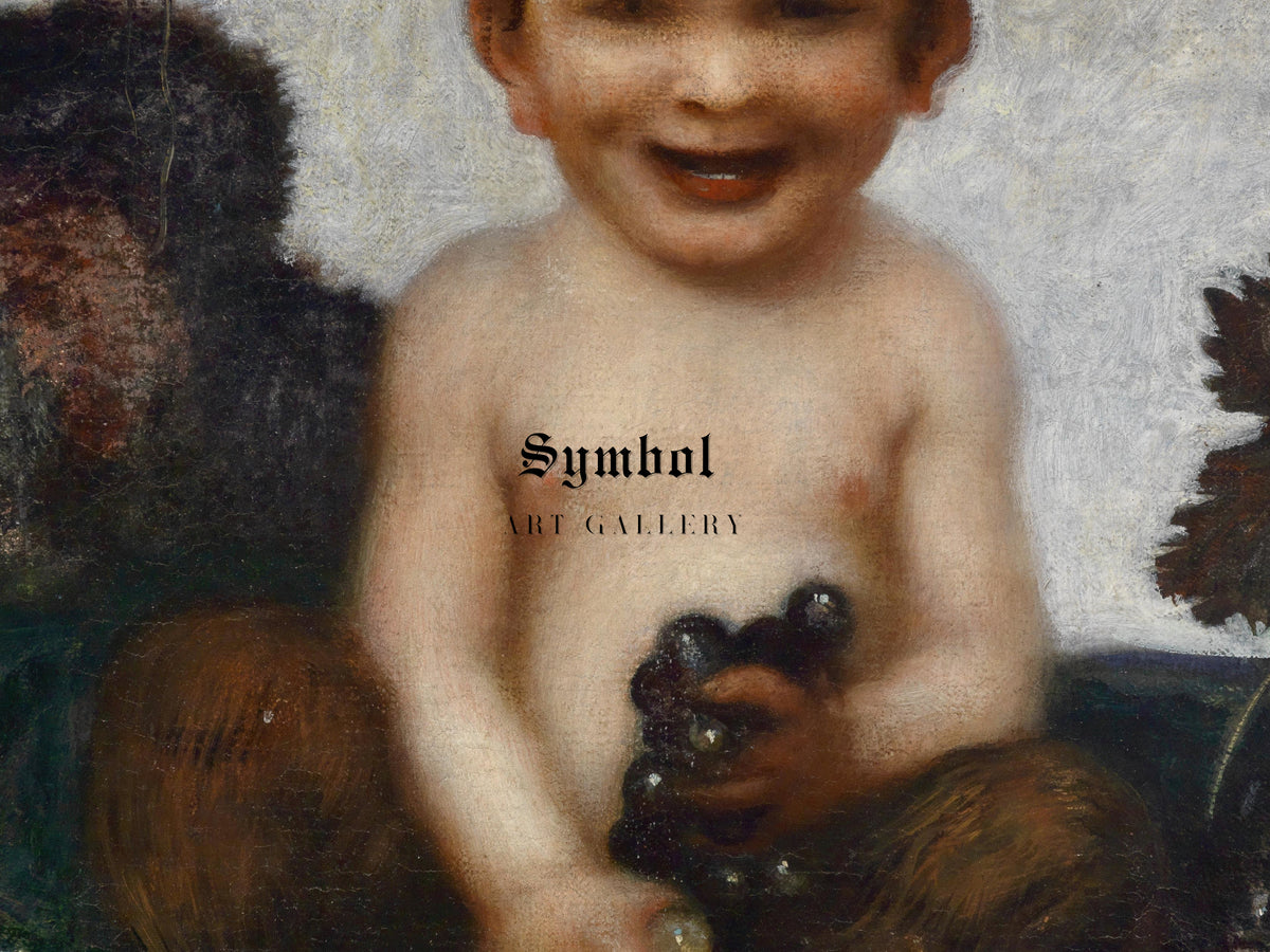 Young Faun by Franz von Stuck 1902, Wall Art Print, Fine Art Reproduction, Museum Quality Decor, Poster