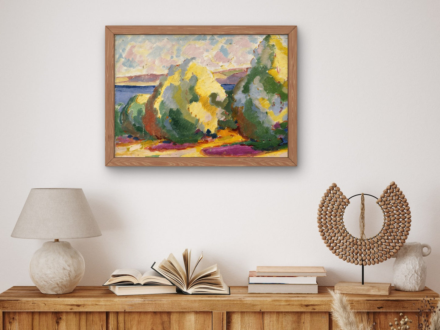 Study in Colour and Form by Emily Carr 1911, Wall Art Print, Fine Art Reproduction, Museum Quality Decor, Poster