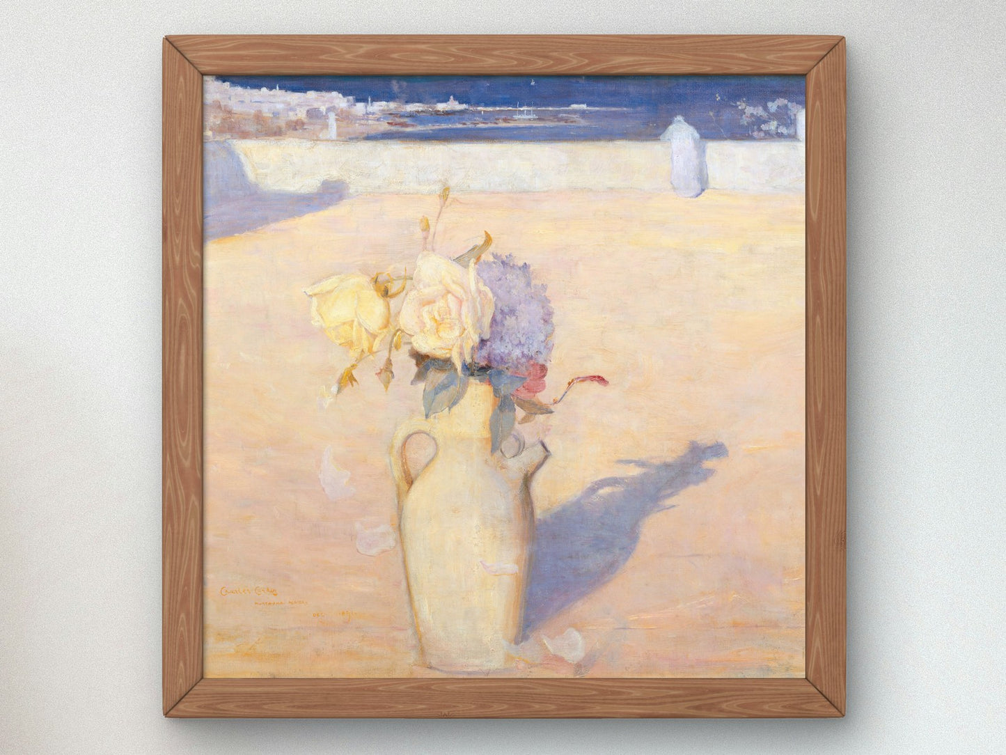 The Hot Sands Mustapha Algiers by Charles Conder 1891, Wall Art Print, Fine Art Reproduction, Museum Quality Decor, Poster