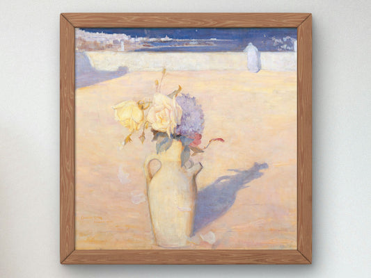 The Hot Sands Mustapha Algiers by Charles Conder 1891, Wall Art Print, Fine Art Reproduction, Museum Quality Decor, Poster