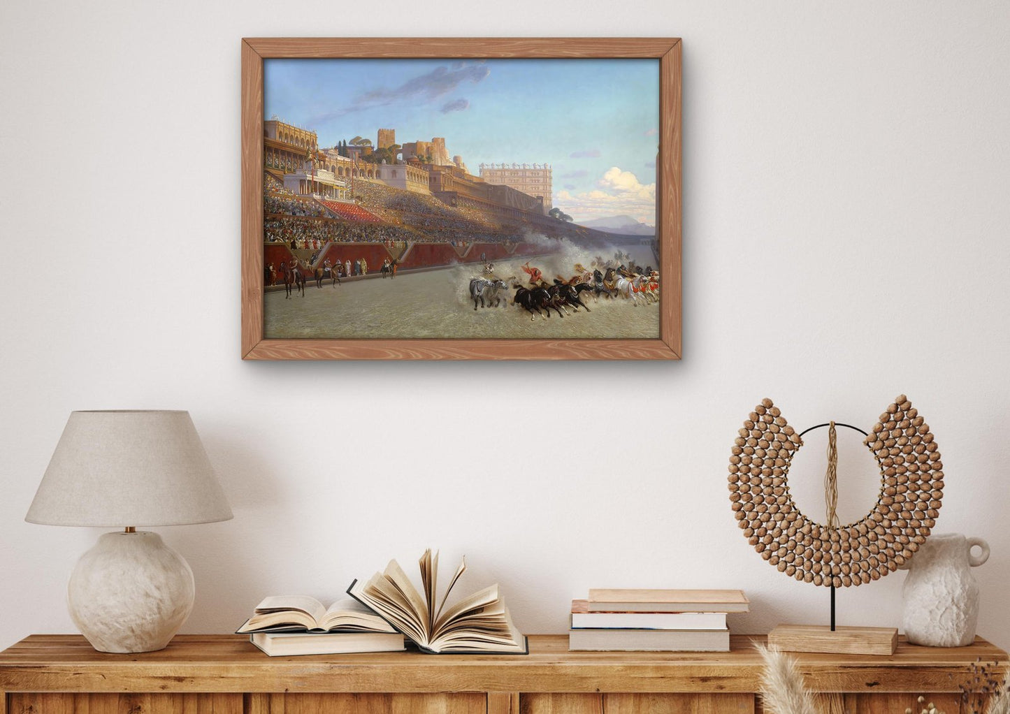 Chariot Race by Jean Léon Gérôme, 1876, Orientalism and Exoticism, fine art print