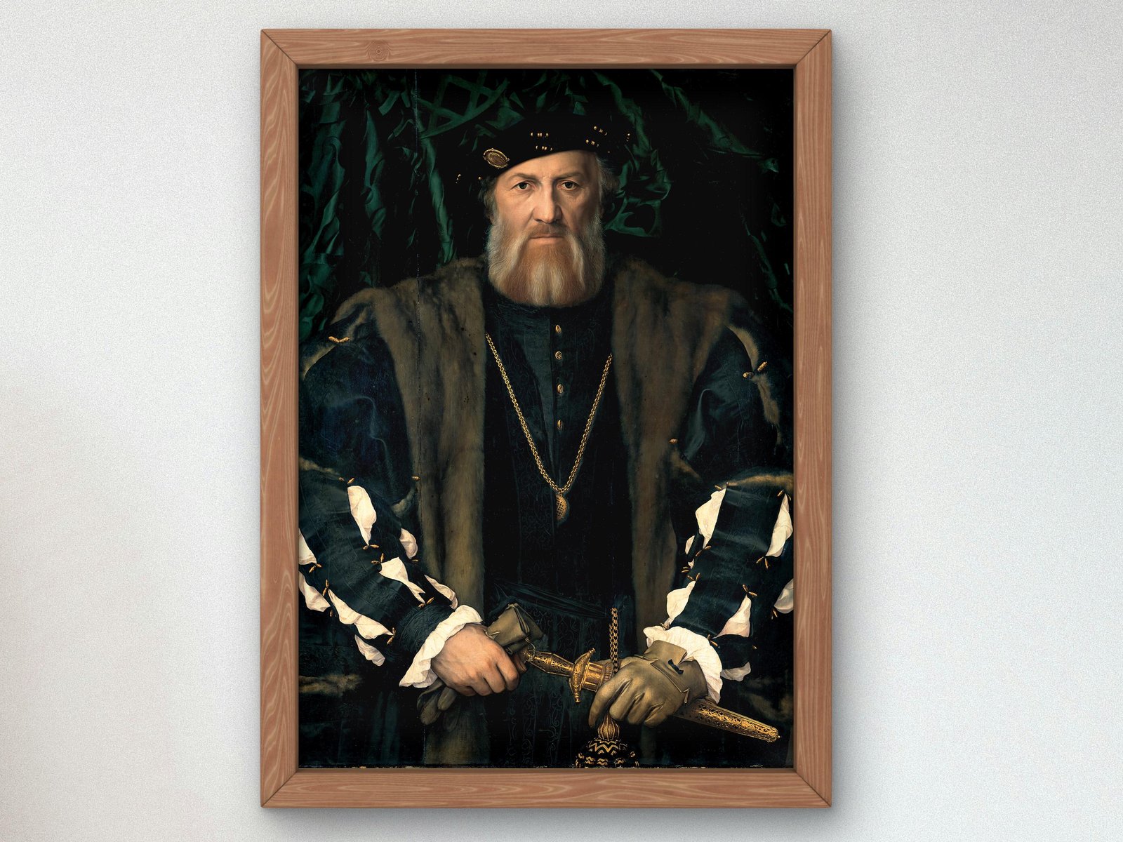 Charles de Solier Sieur de Morette by Hans Holbein the Younger, 1534, Renaissance, fine art print
