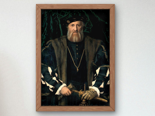 Charles de Solier Sieur de Morette by Hans Holbein the Younger, 1534, Renaissance, fine art print