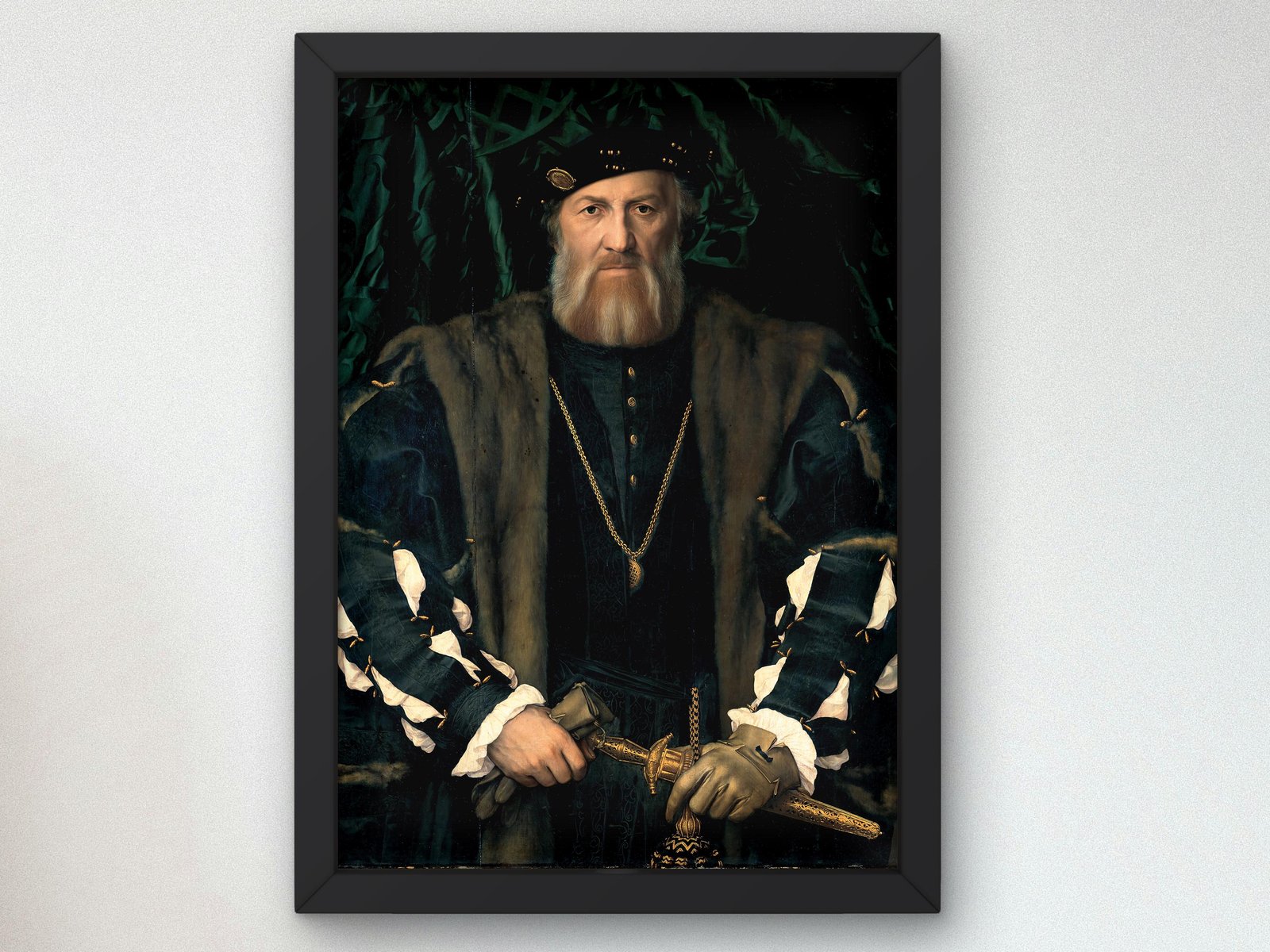 Charles de Solier Sieur de Morette by Hans Holbein the Younger, 1534, Renaissance, fine art print