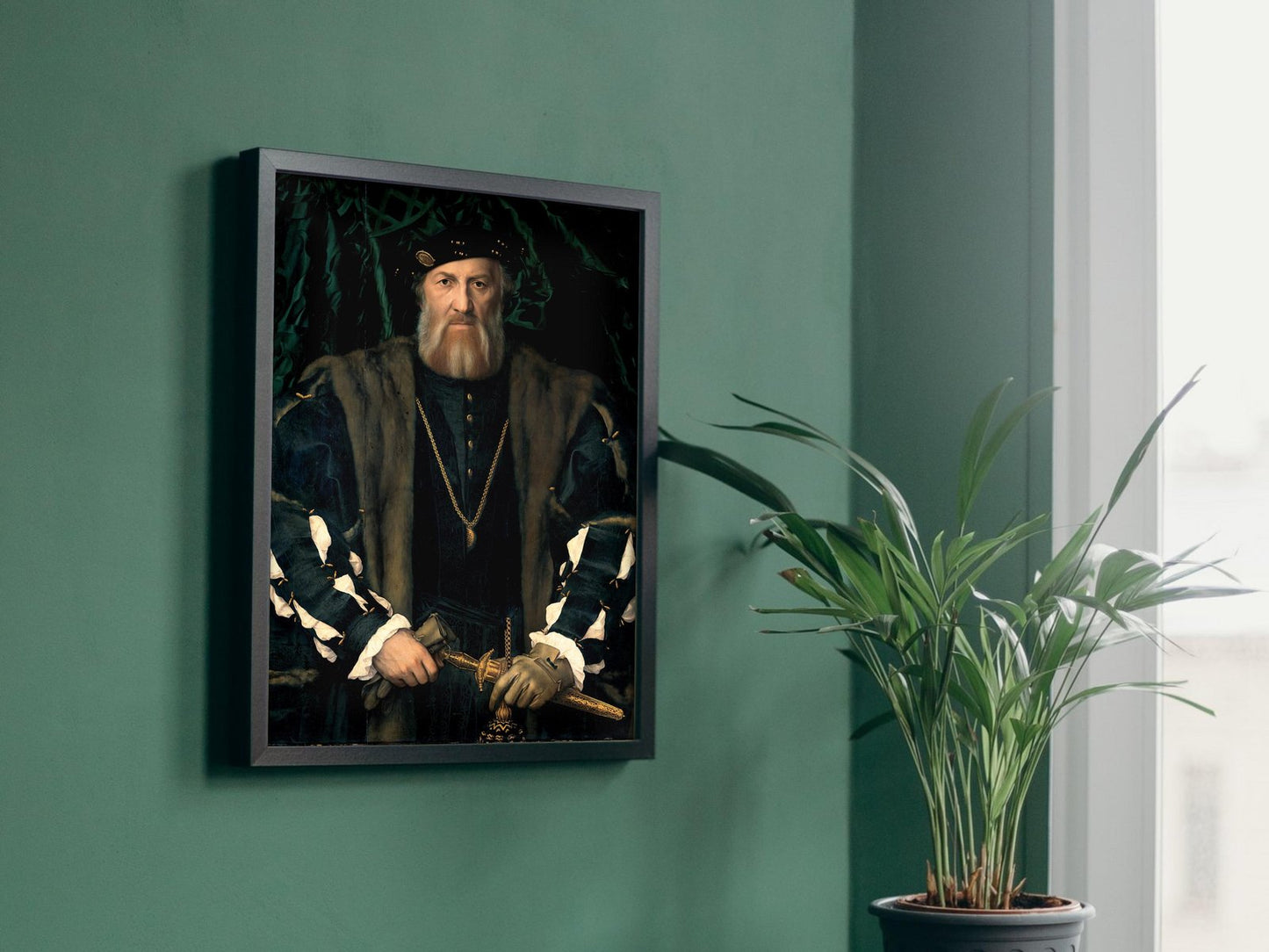 Charles de Solier Sieur de Morette by Hans Holbein the Younger, 1534, Renaissance, fine art print