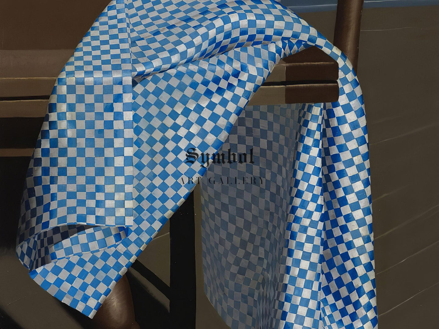 Checked Tablecloth by Charles Goeller, 1928, Art Deco and American Modernism, fine art print