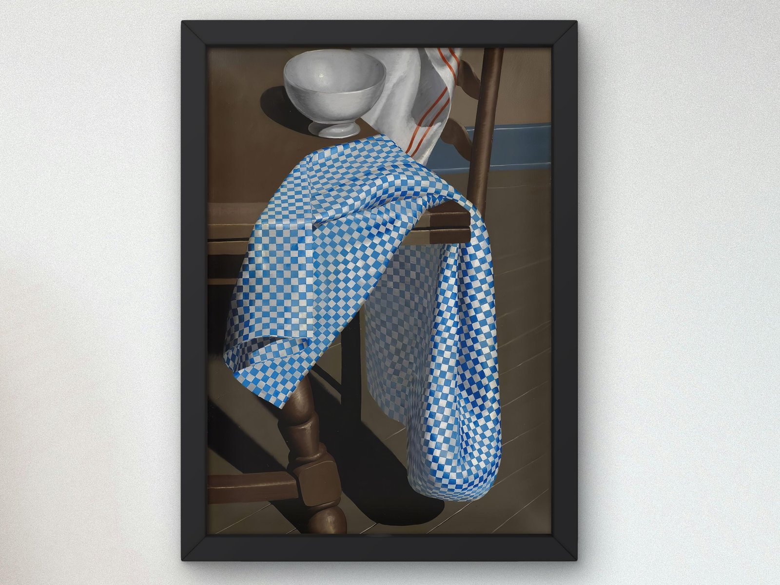 Checked Tablecloth by Charles Goeller, 1928, Art Deco and American Modernism, fine art print