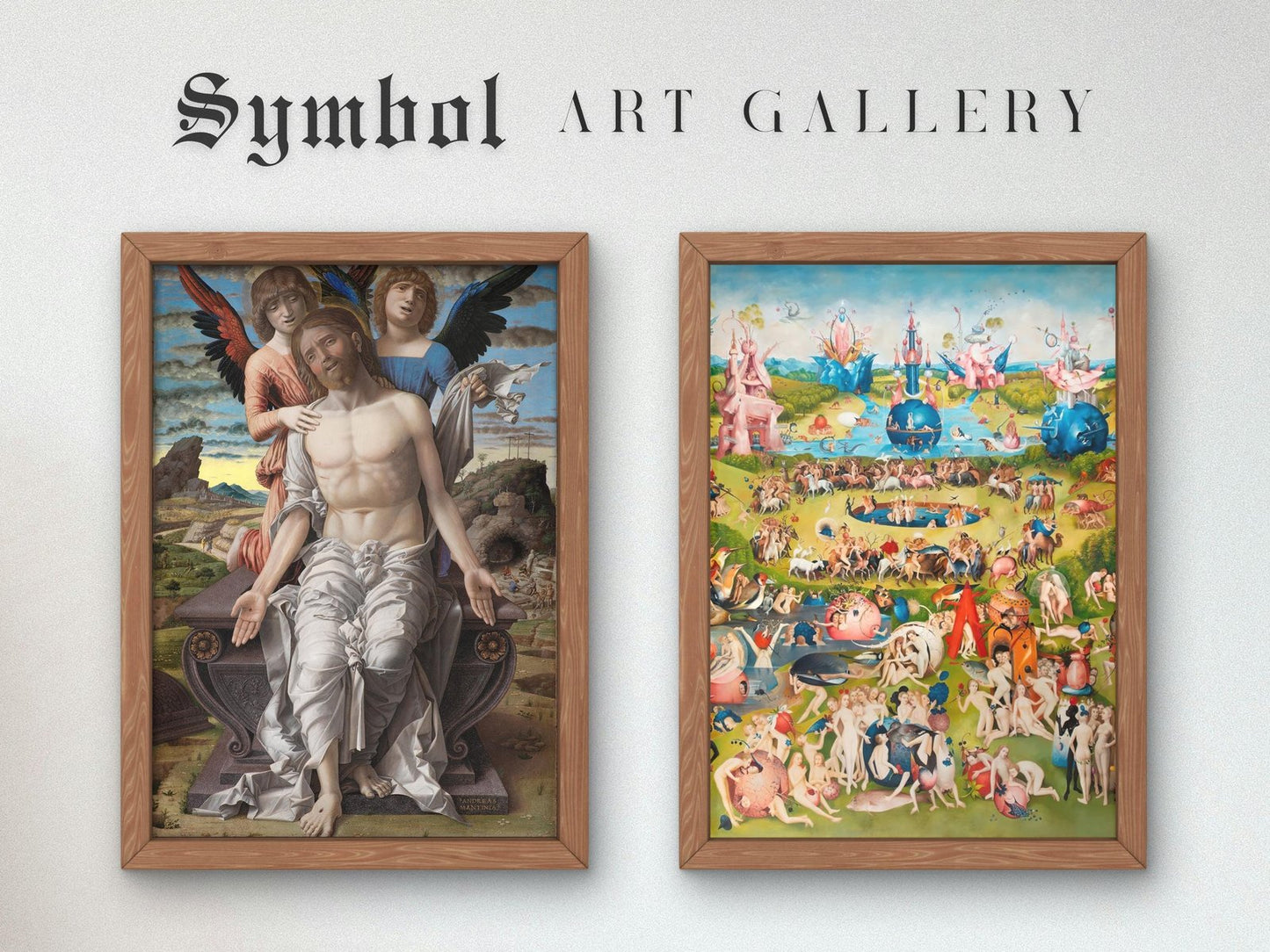 Christ as the Suffering Redeemer by Andrea Mantegna, 1495, Renaissance, fine art print