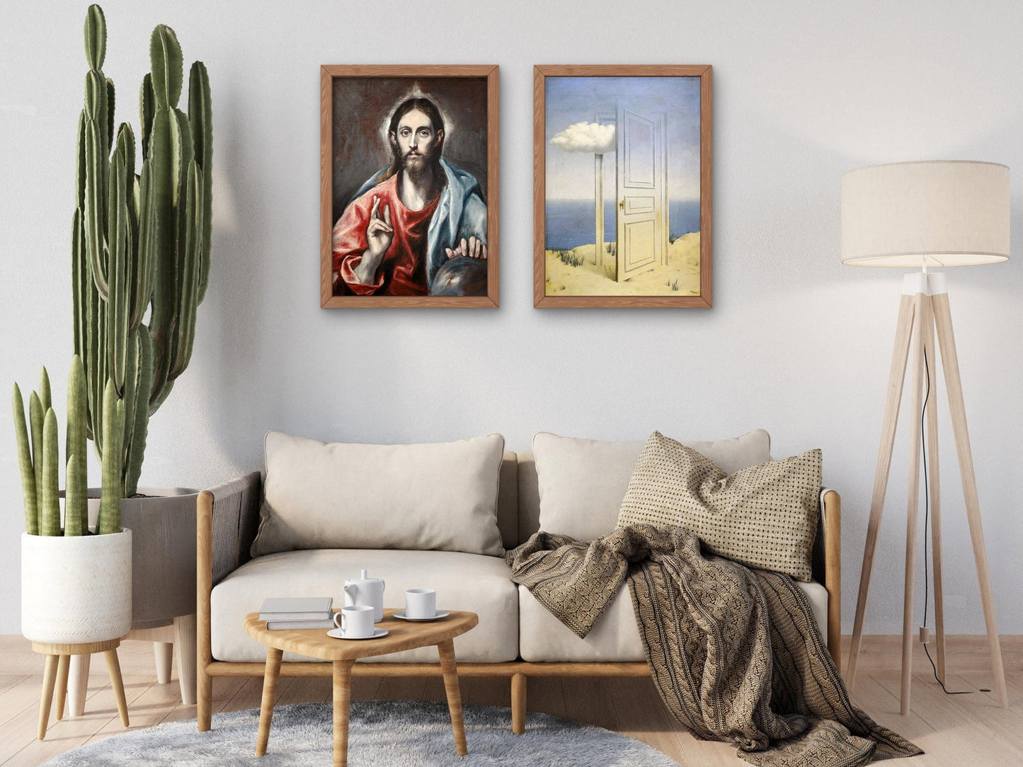 Christ Blessing the Saviour of the World by El Greco, 1600, Baroque, fine art print