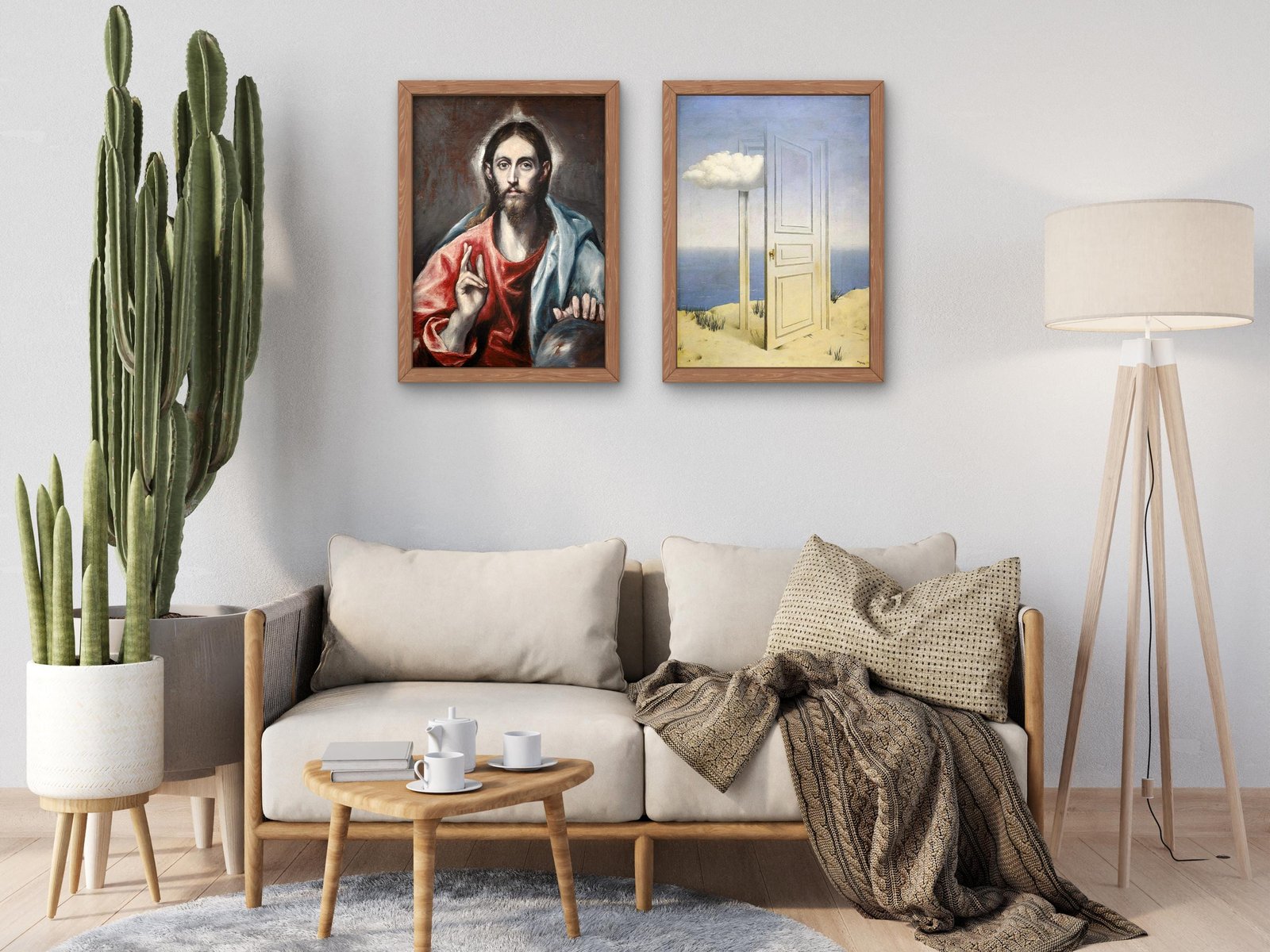 Christ Blessing the Saviour of the World by El Greco, 1600, Baroque, fine art print