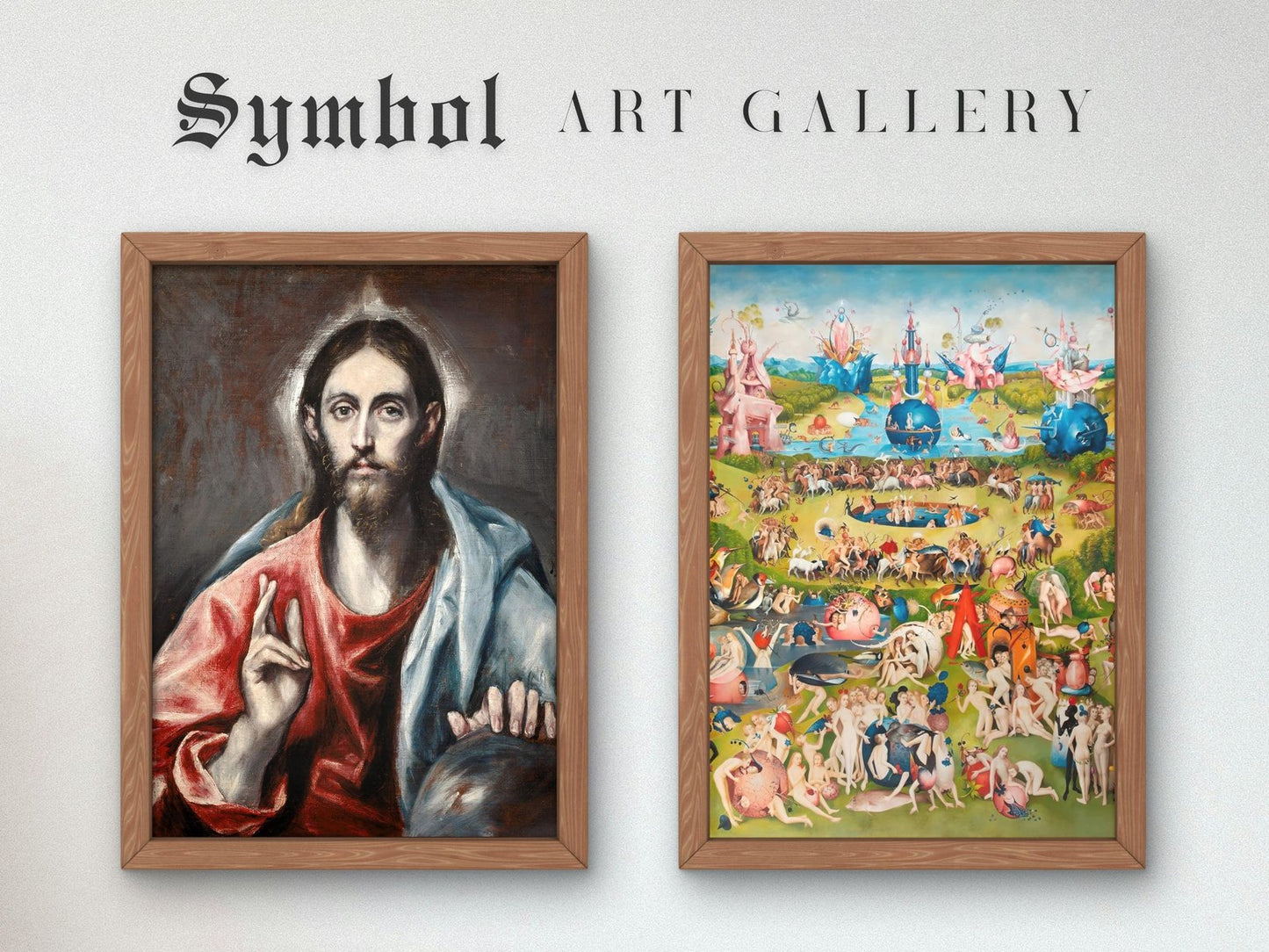 Christ Blessing the Saviour of the World by El Greco, 1600, Baroque, fine art print