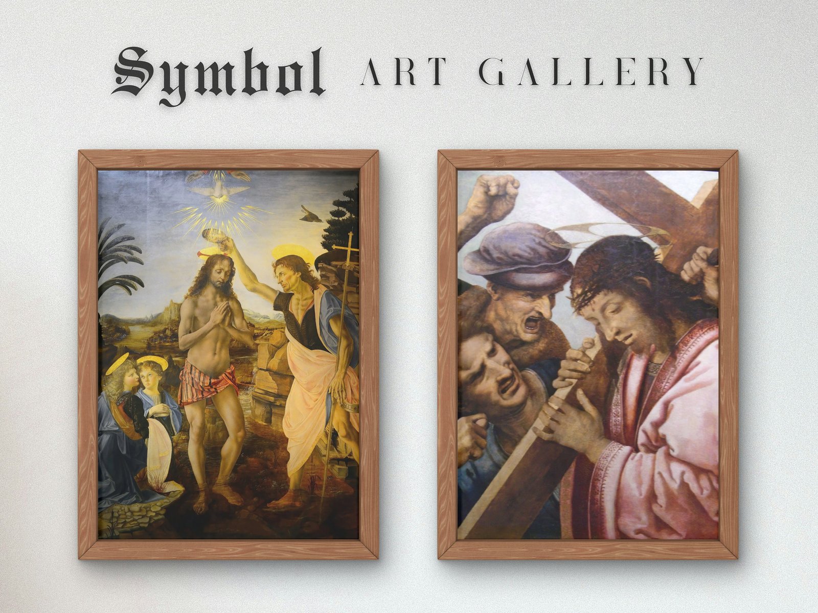 Christ Carrying the Cross by Leonardo da Vinci, Renaissance, fine art print
