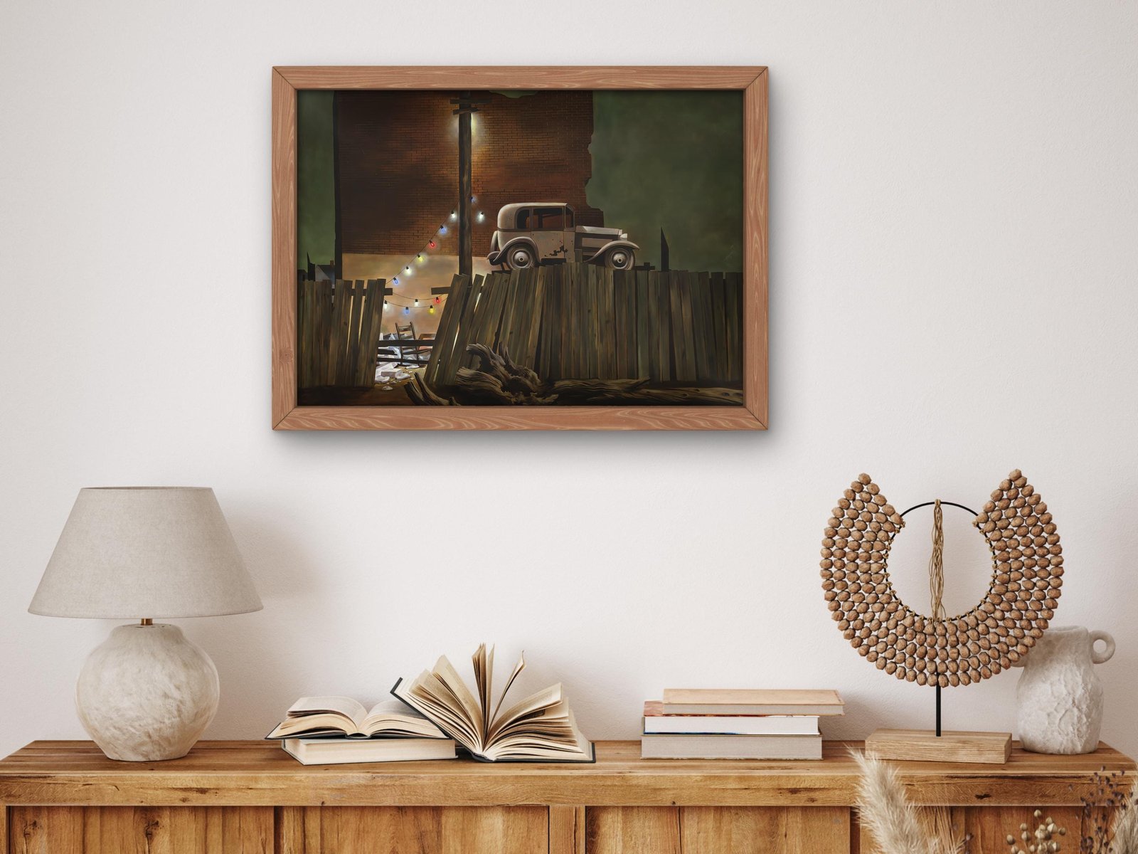 Christmas Eve by John Atherton, 1941, Art Deco and American Modernism, fine art print
