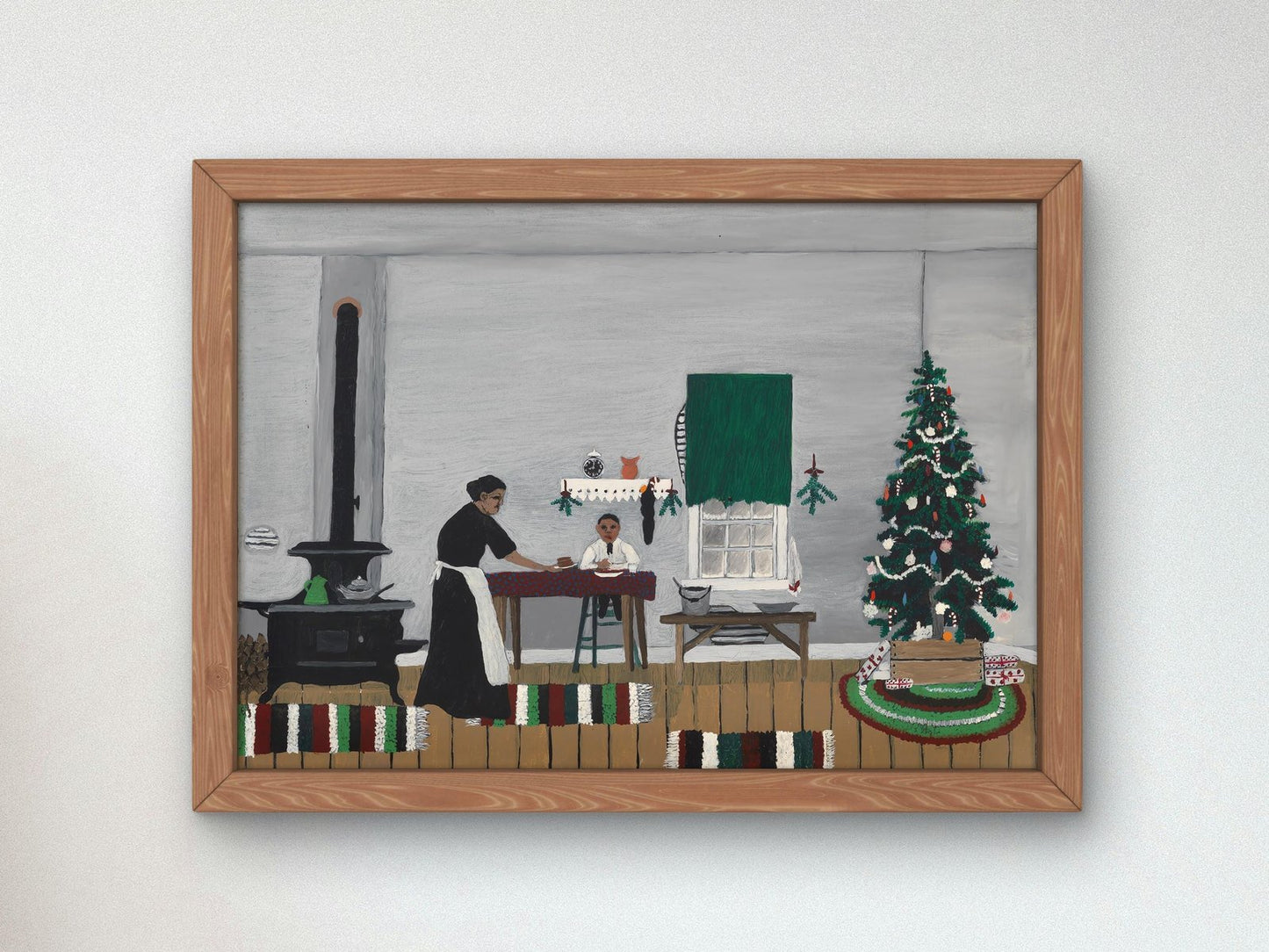 Christmas Morning Breakfast by Horace Pippin, 1945, Art Deco and American Modernism, fine art print