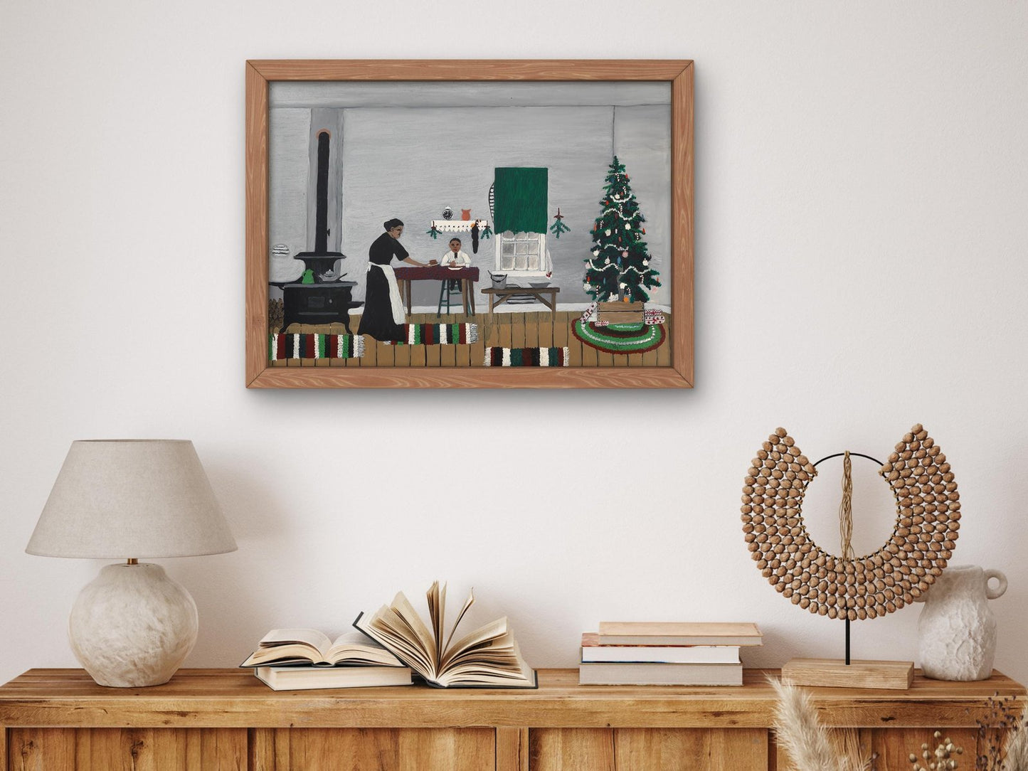 Christmas Morning Breakfast by Horace Pippin, 1945, Art Deco and American Modernism, fine art print