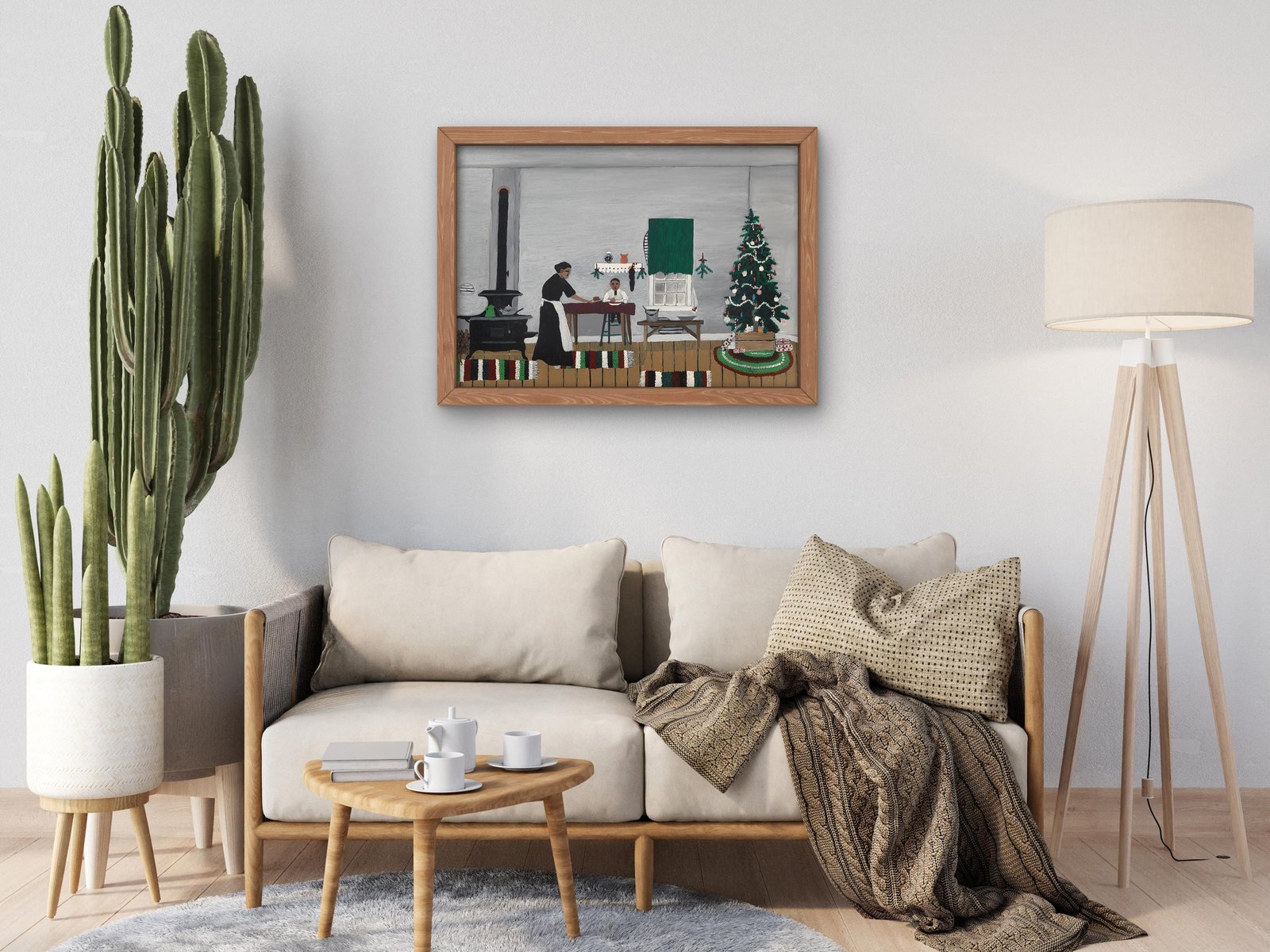 Christmas Morning Breakfast by Horace Pippin, 1945, Art Deco and American Modernism, fine art print