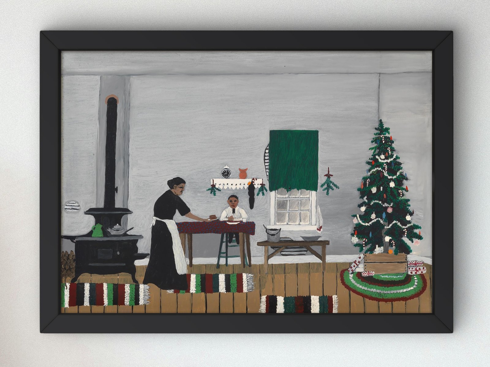 Christmas Morning Breakfast by Horace Pippin, 1945, Art Deco and American Modernism, fine art print