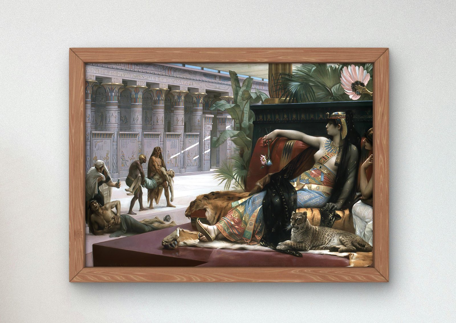 Cleopatre essayant des poisons sur des condamnes a mort by Alexandre Cabanel, 1887, Orientalism and Exoticism, fine art print