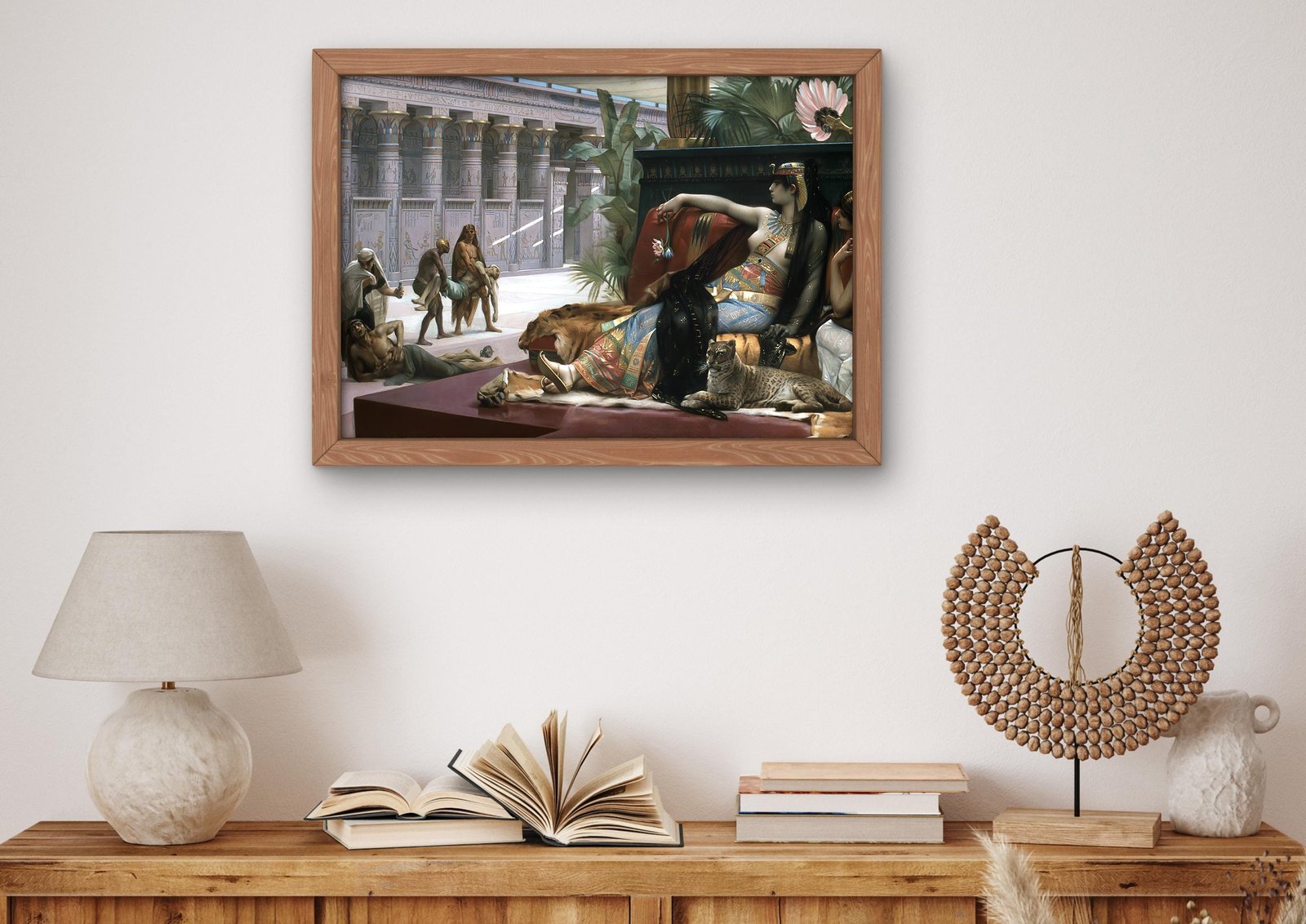 Cleopatre essayant des poisons sur des condamnes a mort by Alexandre Cabanel, 1887, Orientalism and Exoticism, fine art print
