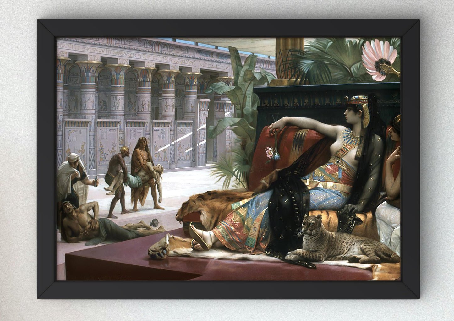 Cleopatre essayant des poisons sur des condamnes a mort by Alexandre Cabanel, 1887, Orientalism and Exoticism, fine art print