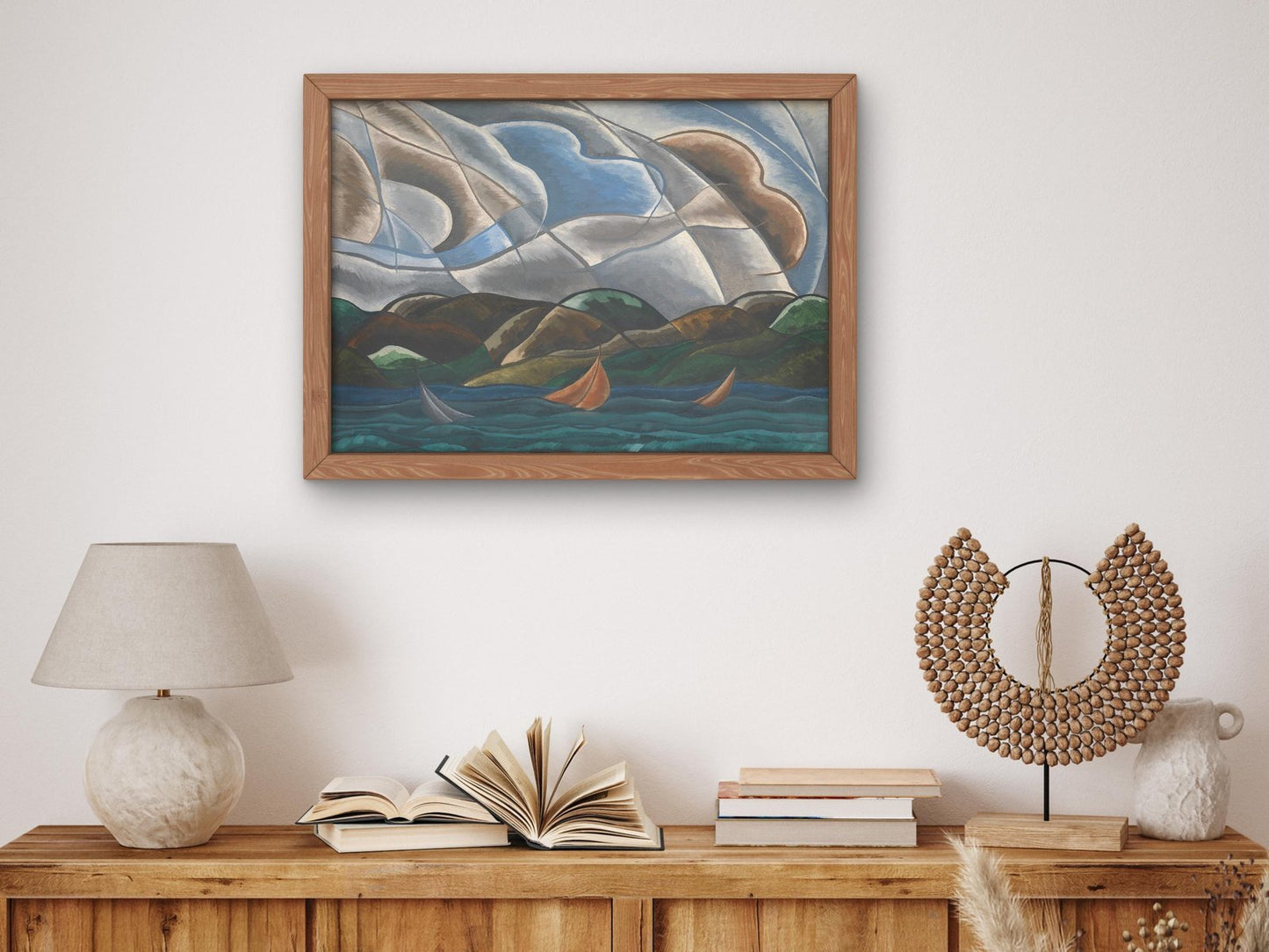 Clouds and Water by Arthur Dove, 1935, Art Deco and American Modernism, fine art print