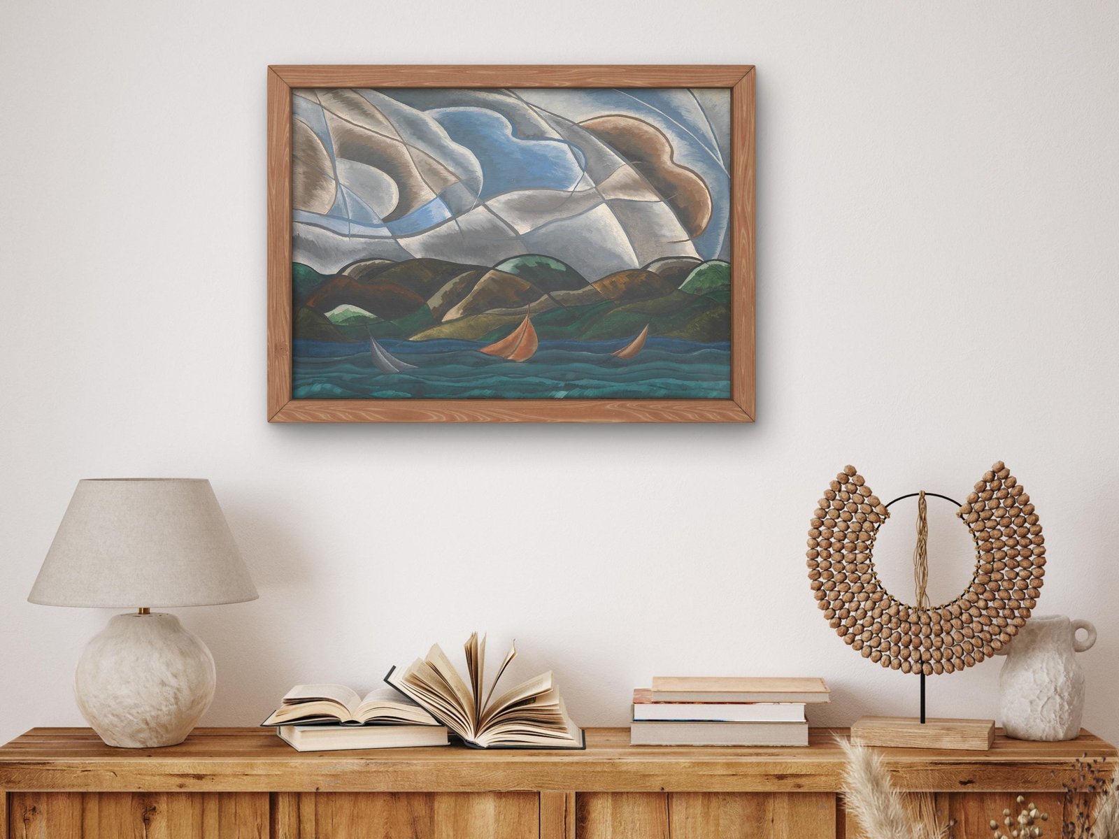 Clouds and Water by Arthur Dove, 1935, Art Deco and American Modernism, fine art print