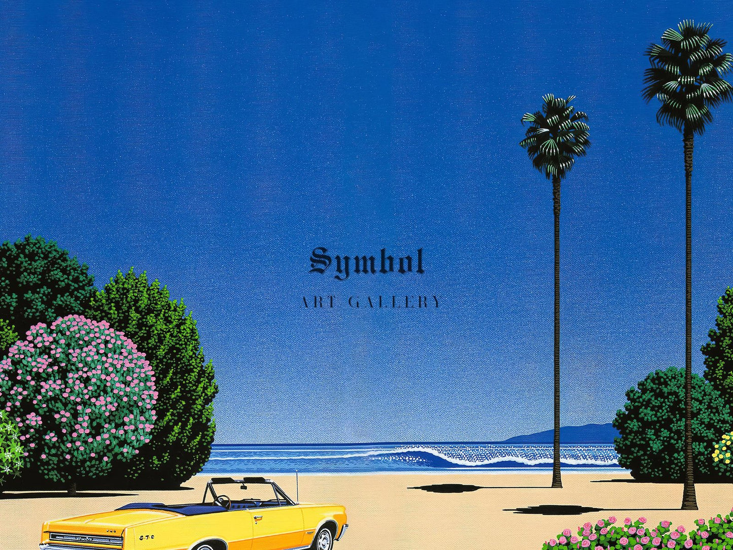Coastline at Lover's Point by Hiroshi Nagai, contemporary art, surrealism and modern art fine art print