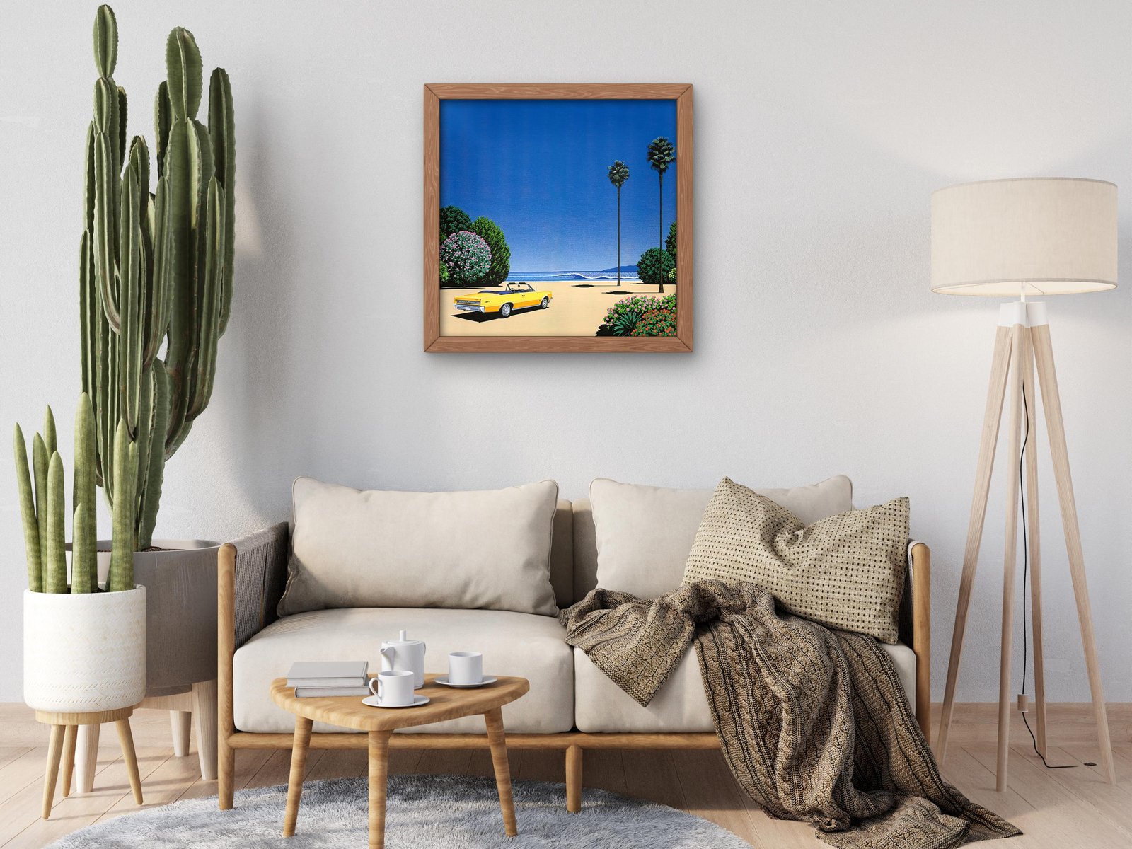 Coastline at Lover's Point by Hiroshi Nagai, contemporary art, surrealism and modern art fine art print