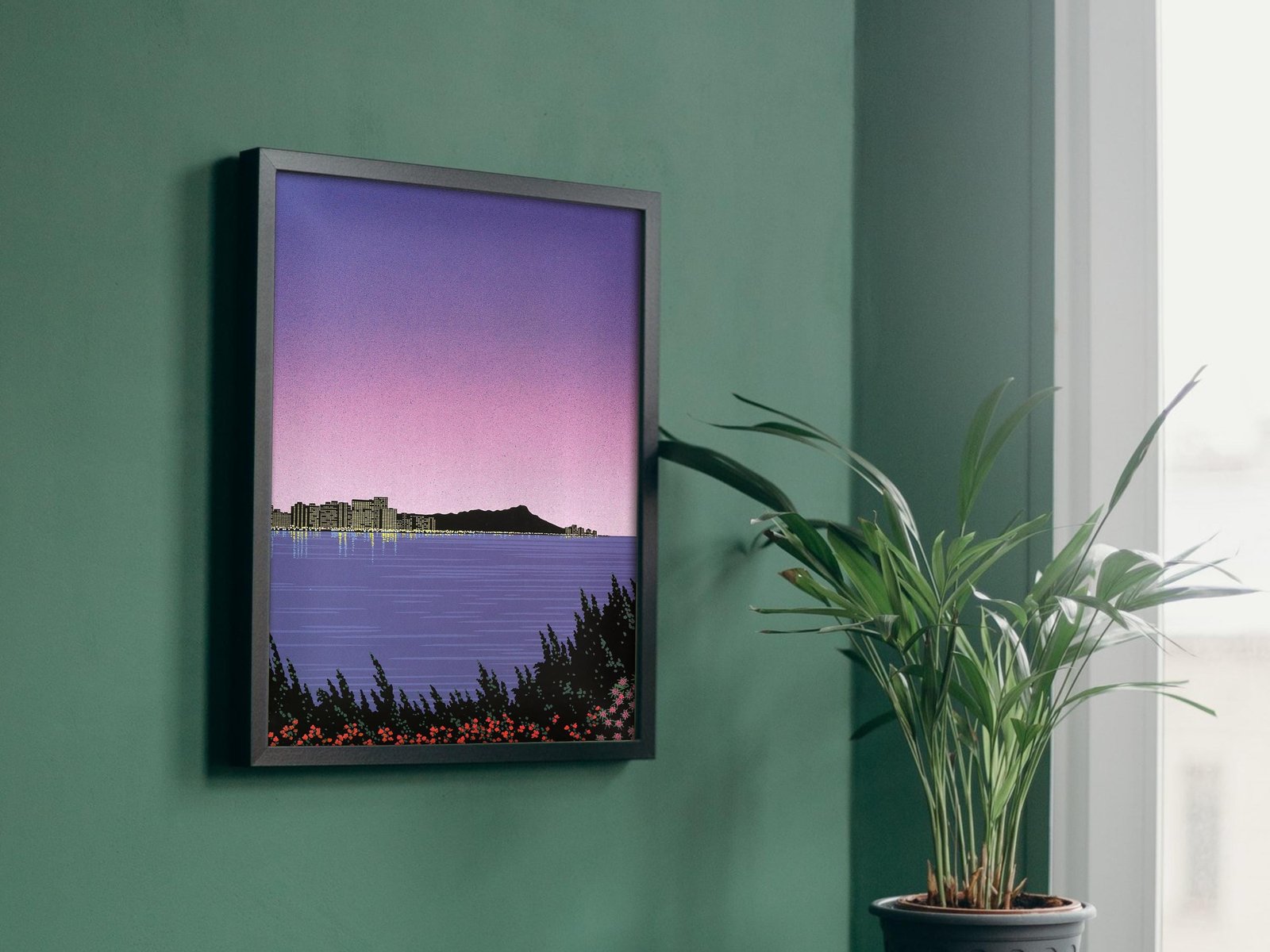 Color Contrasts III by Hiroshi Nagai, Surrealism and Modern Art, fine art print