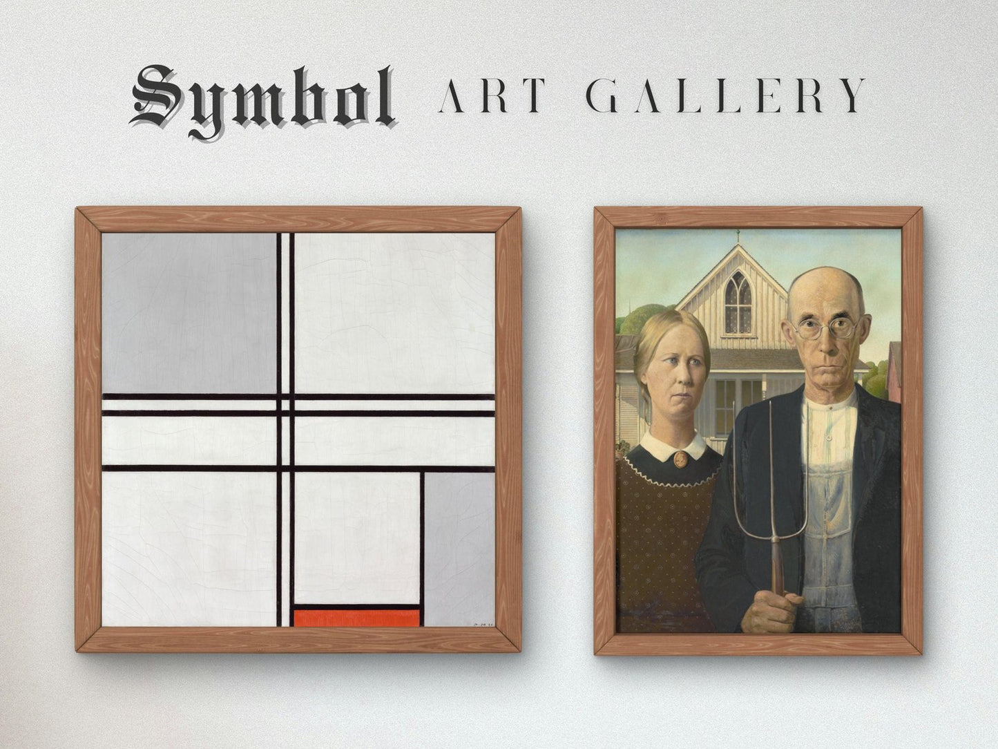 Composition No 1 Gray Red by Piet Mondrian, 1935, Cubism and Abstract Art, fine art print