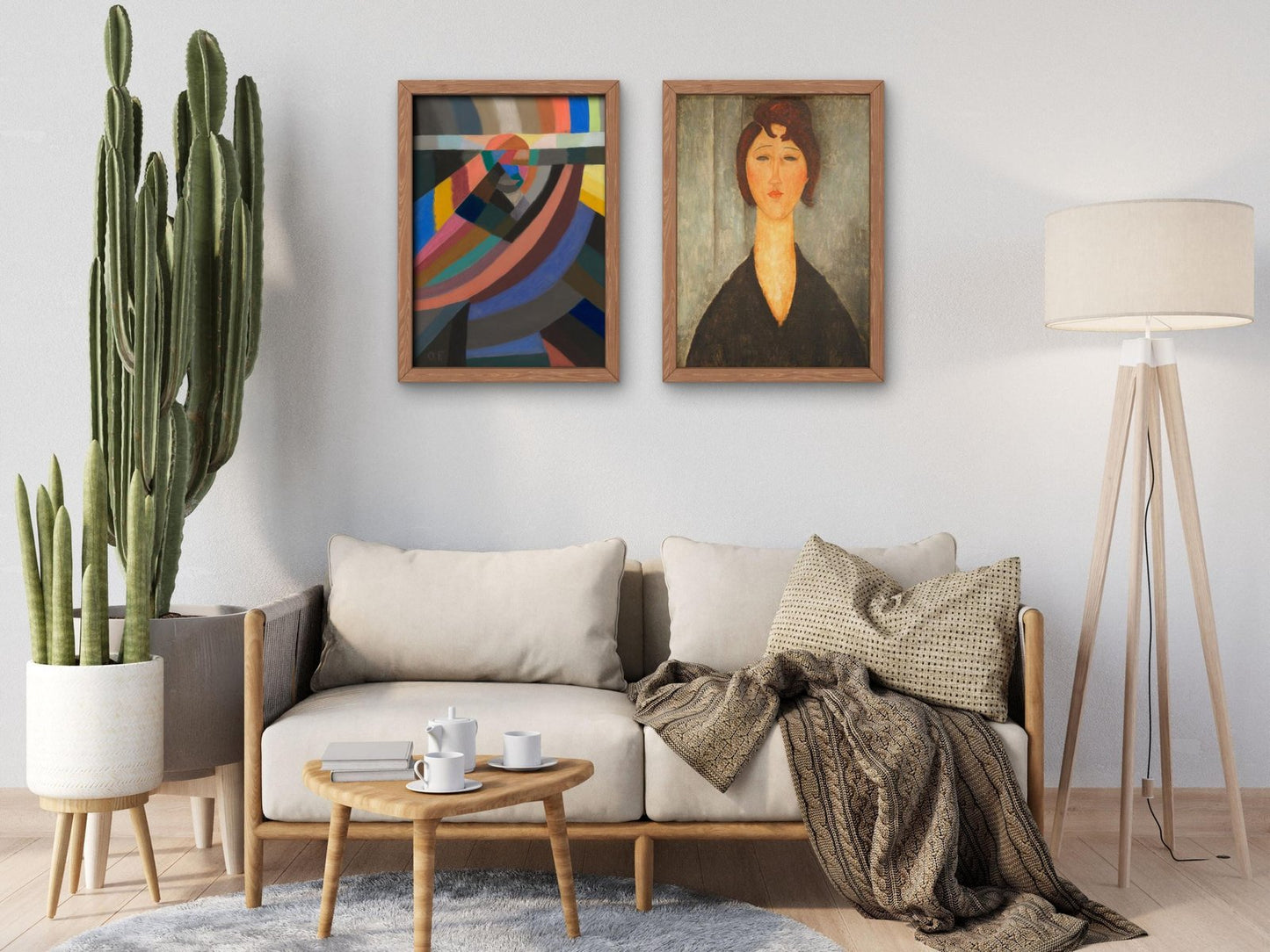 Composition by Otto Freundlich, 1924, Cubism and Abstract Art, fine art print