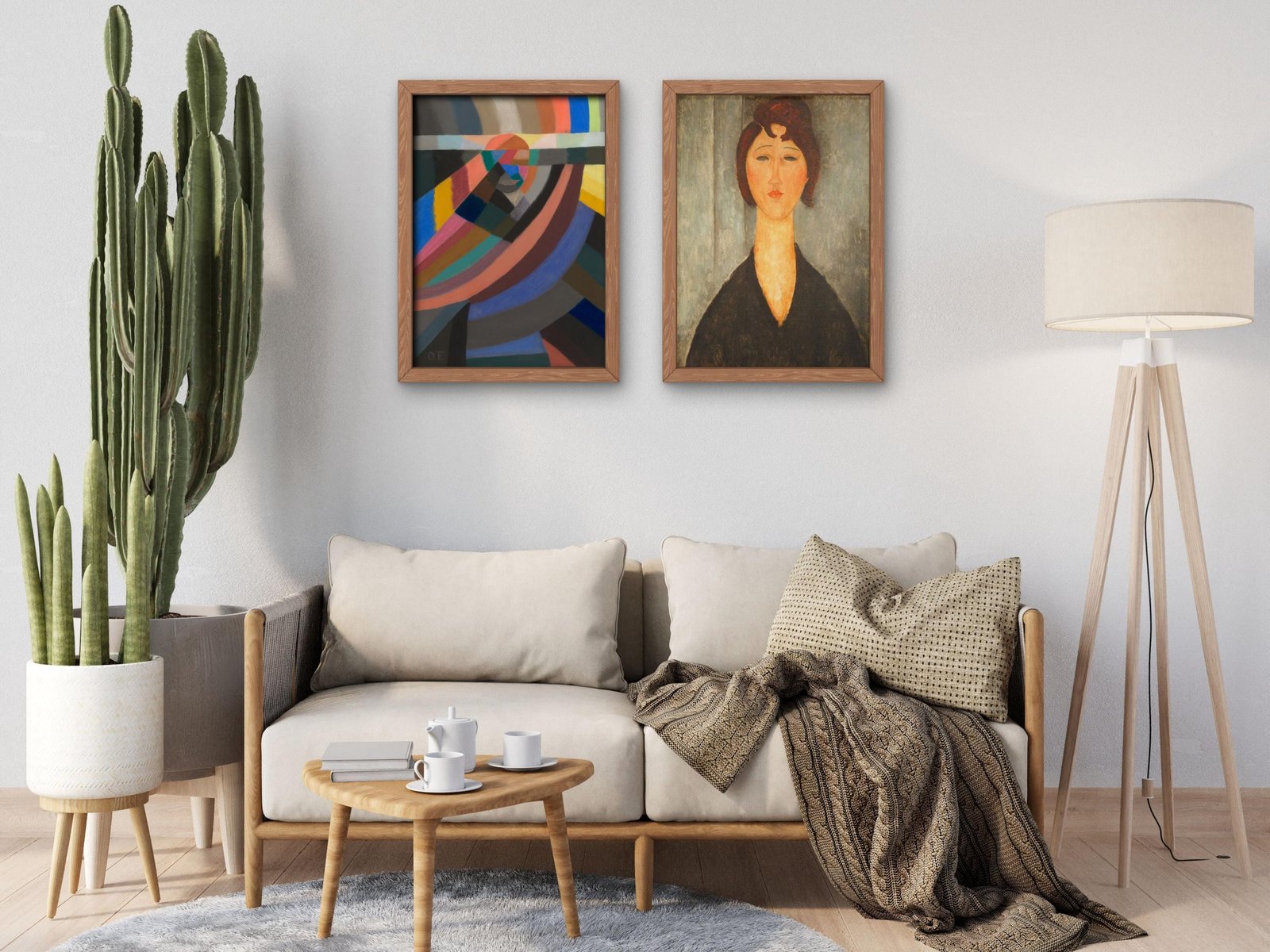 Composition by Otto Freundlich, 1924, Cubism and Abstract Art, fine art print