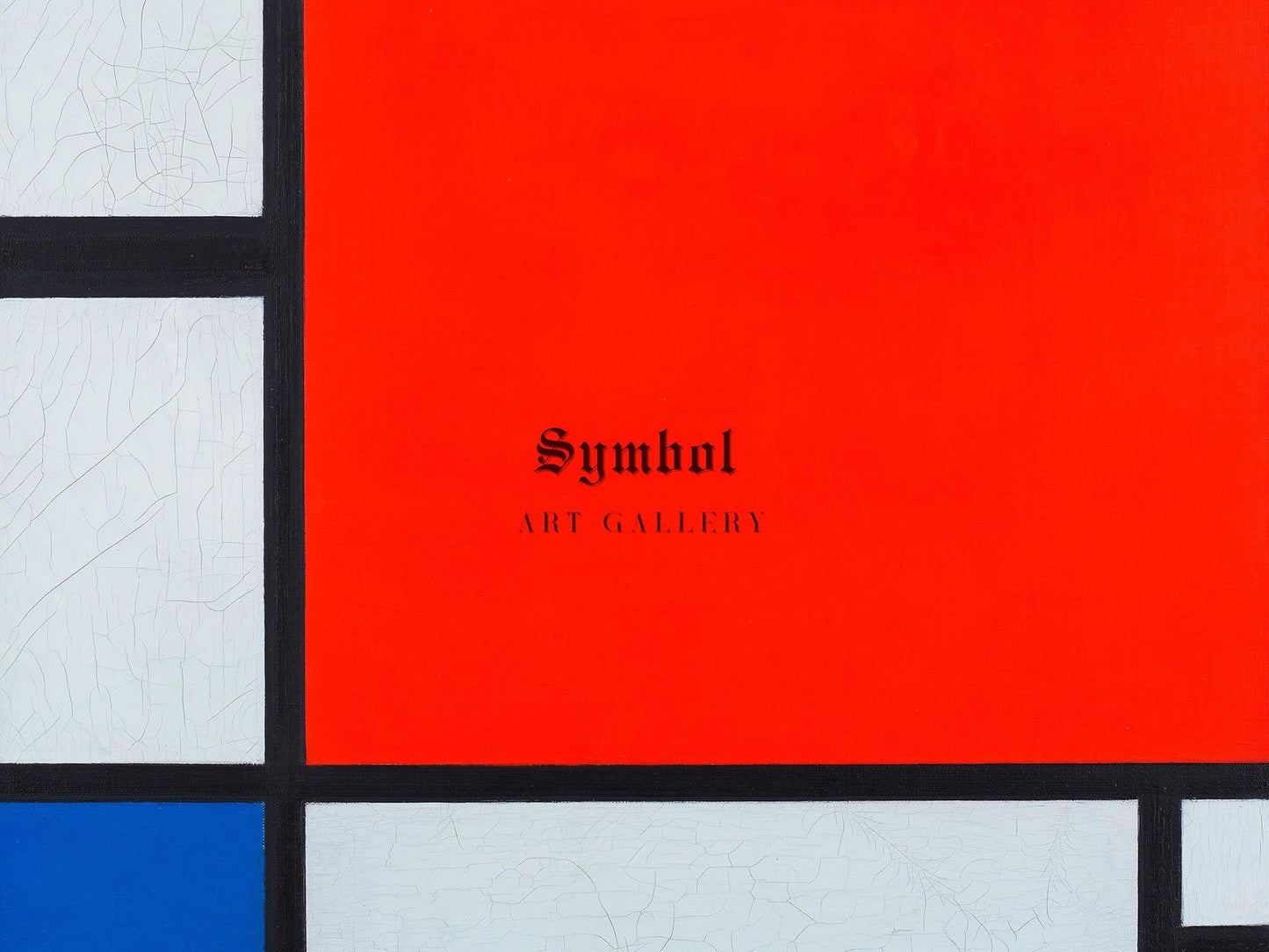 Composition with Red and Blue and Yellow by Piet Mondrian, 1931, Cubism and Abstract Art, fine art print