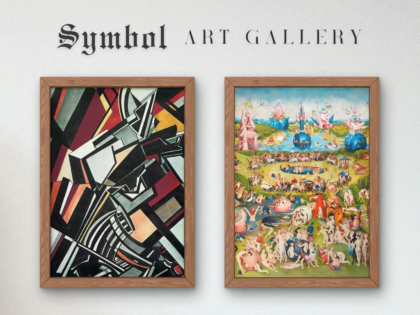 Composition by Wyndham Lewis, 1913, Cubism and Abstract Art, fine art print