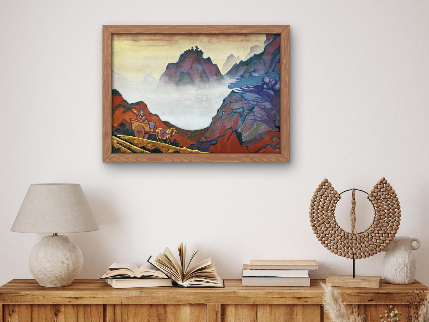 Confucius the Just One by Nicolas Roerich, 1925, Art Deco and American Modernism, fine art print