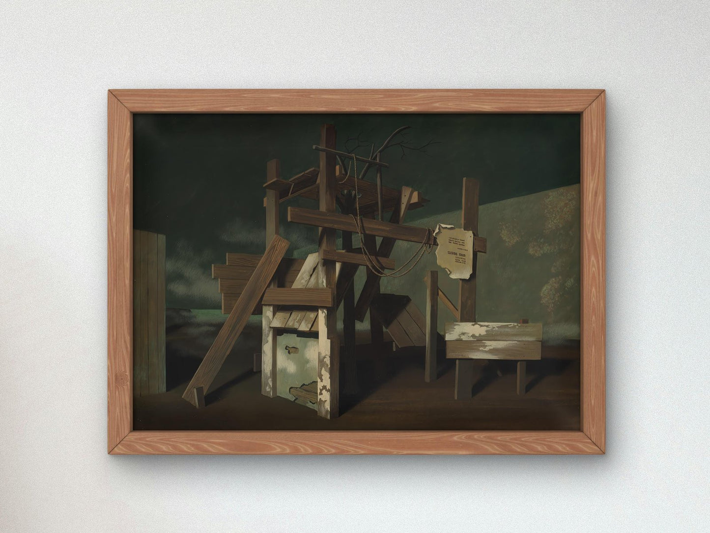 Construction by John Atherton, 1942, Art Deco and American Modernism, fine art print