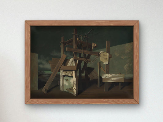Construction by John Atherton, 1942, Art Deco and American Modernism, fine art print