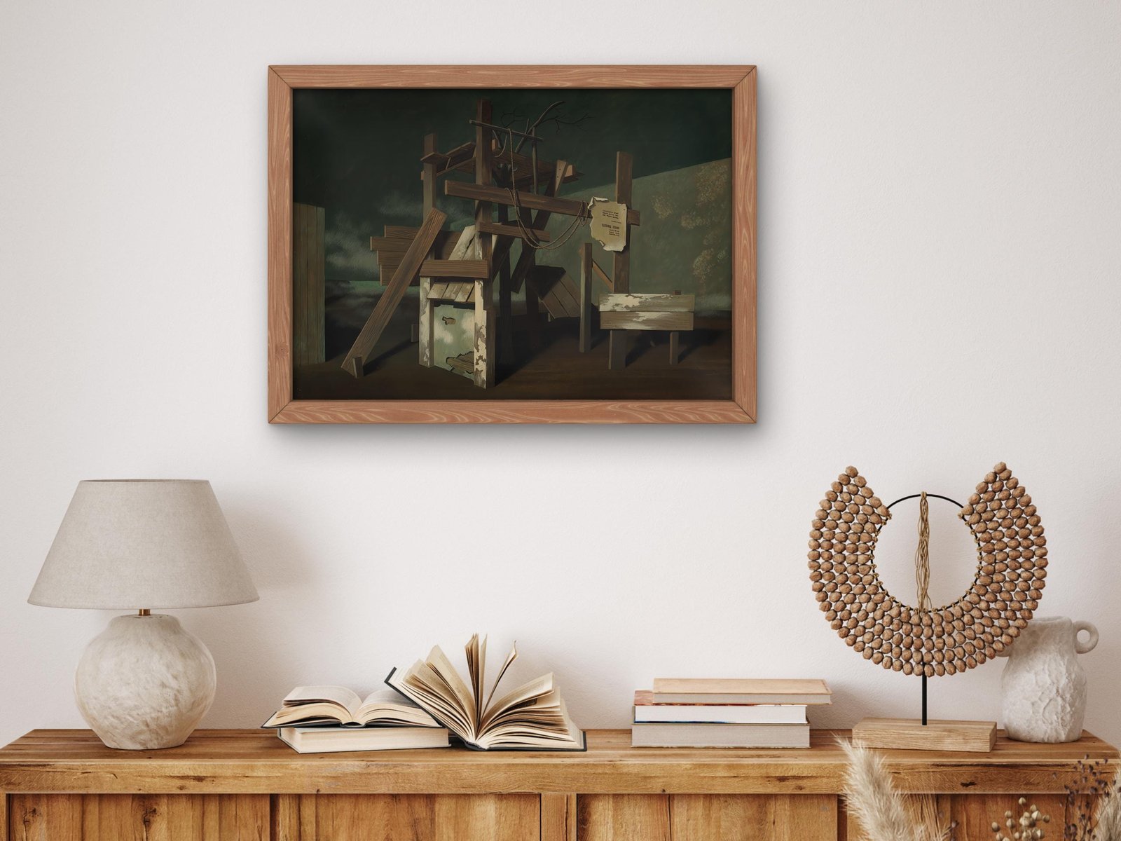 Construction by John Atherton, 1942, Art Deco and American Modernism, fine art print
