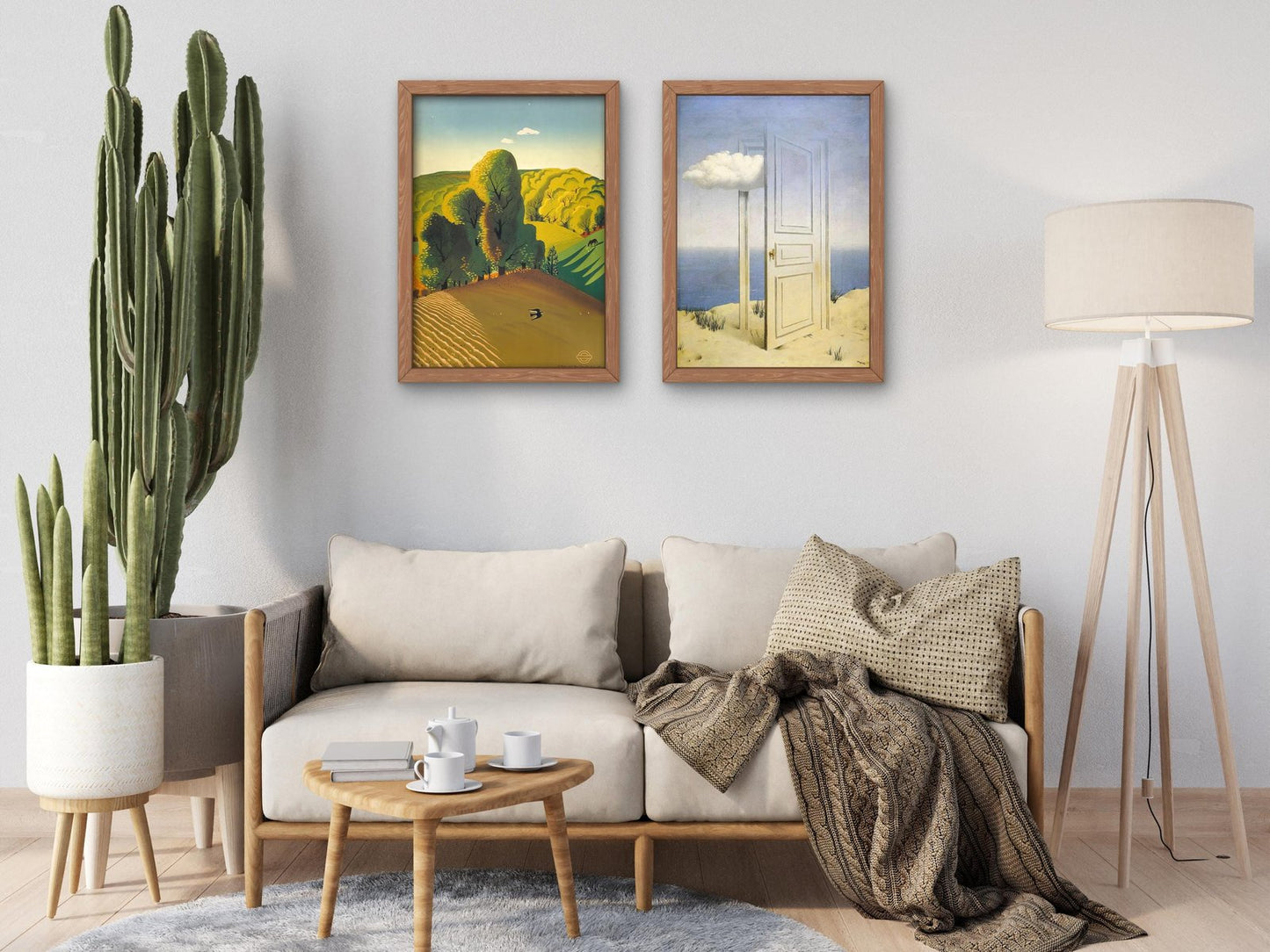 Countryside in Autumn by Edward McKnight Kauffer, 1938, Art Deco and American Modernism, fine art print